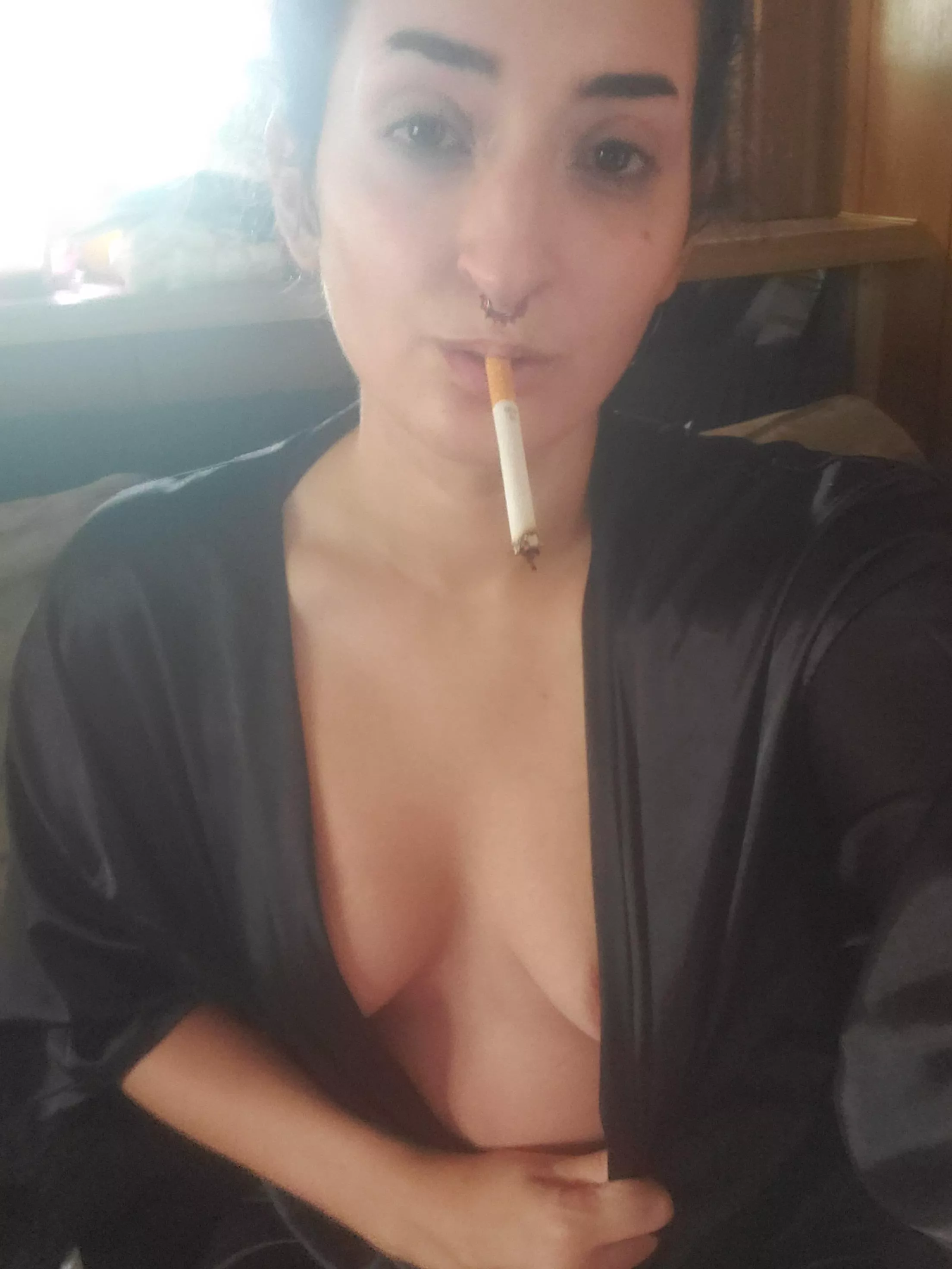 Share a after shower smoke with me posted by Naughtysuccubus666