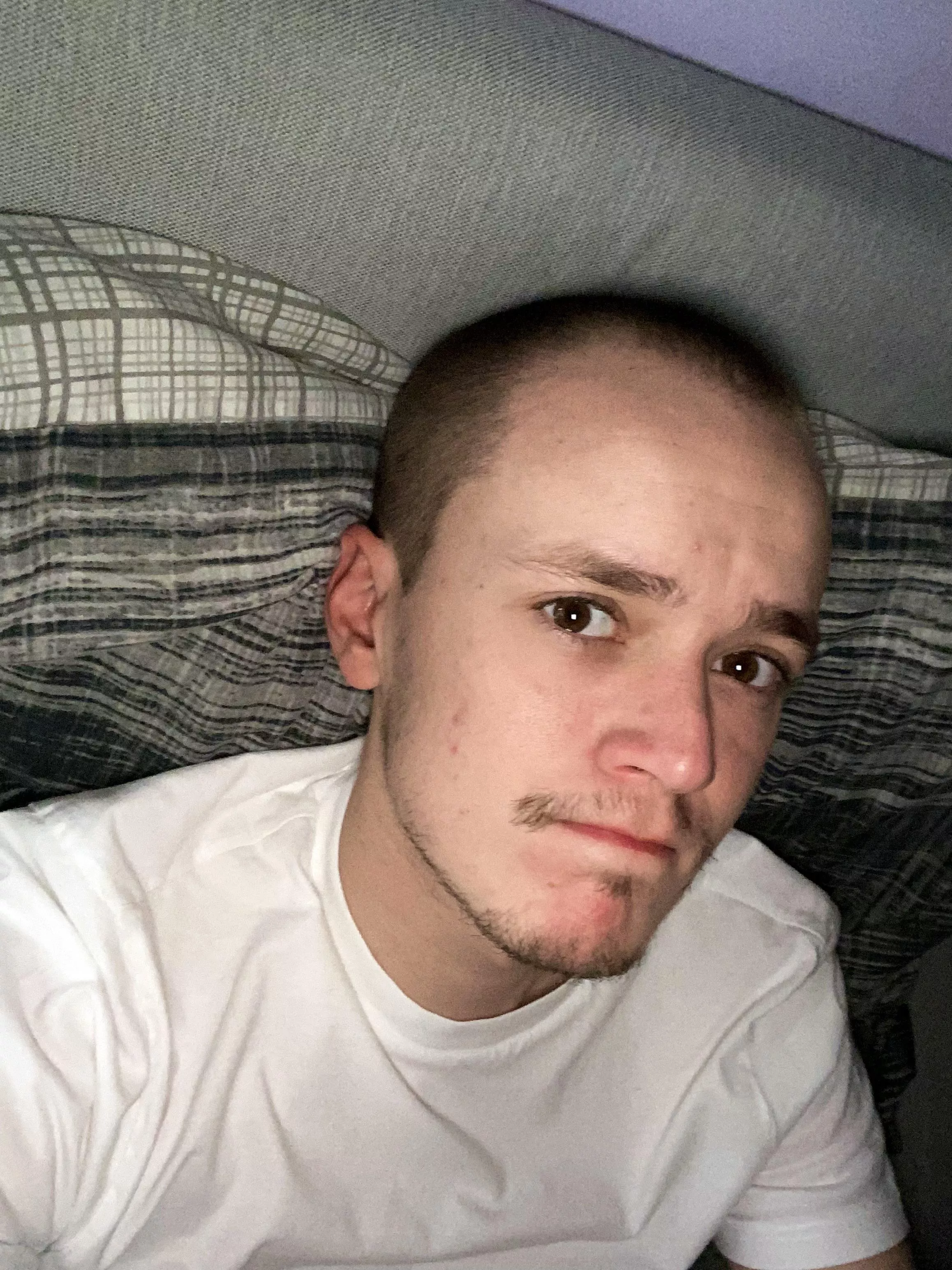 Shave all my hair off, how do I look? posted by The_Dying_Detective