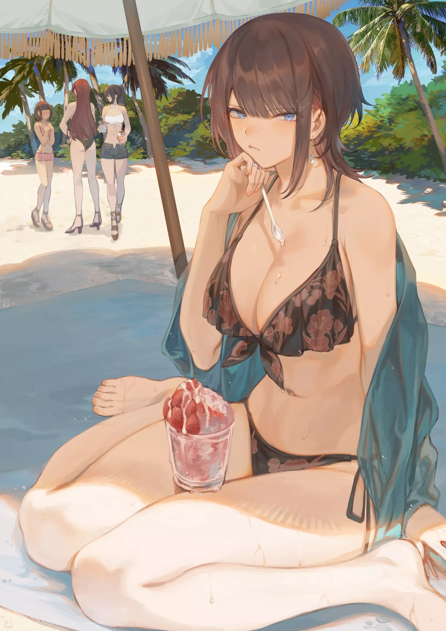 Shaved Ice at the Beach posted by CheetahSperm18