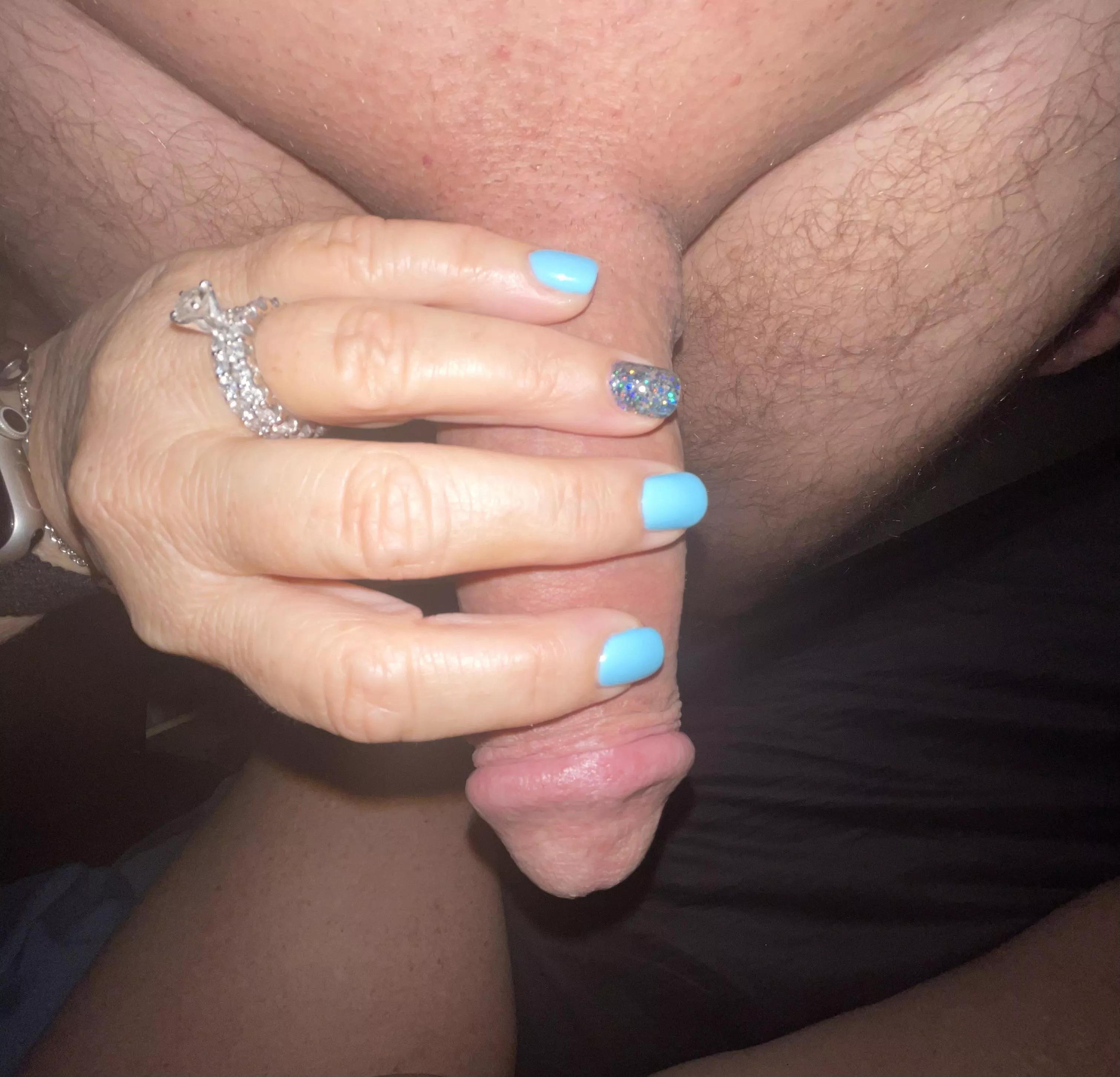 She just got her nails done 😈 posted by wefuckotherppl