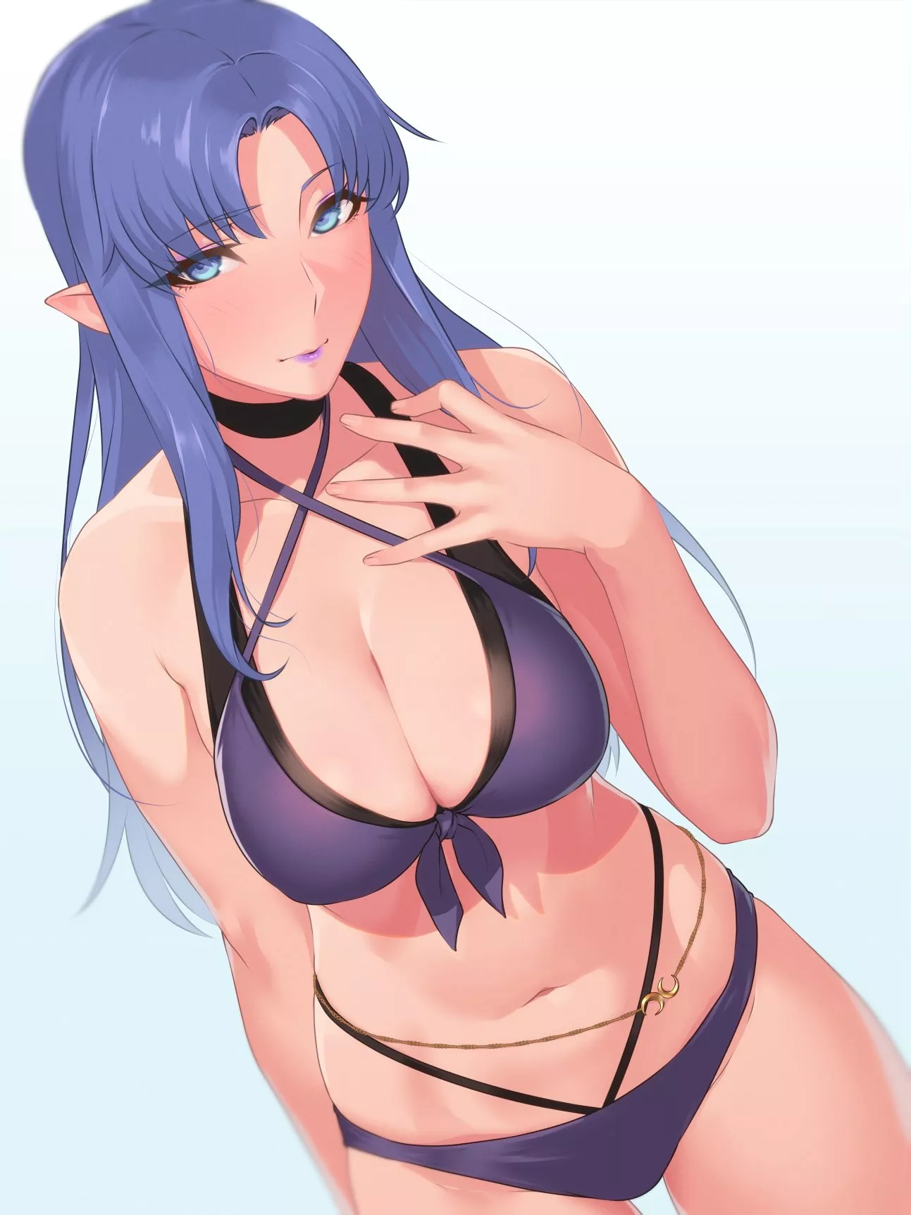 She still looks good in her old swim suit (@sakuya_026) posted by A_Manatee