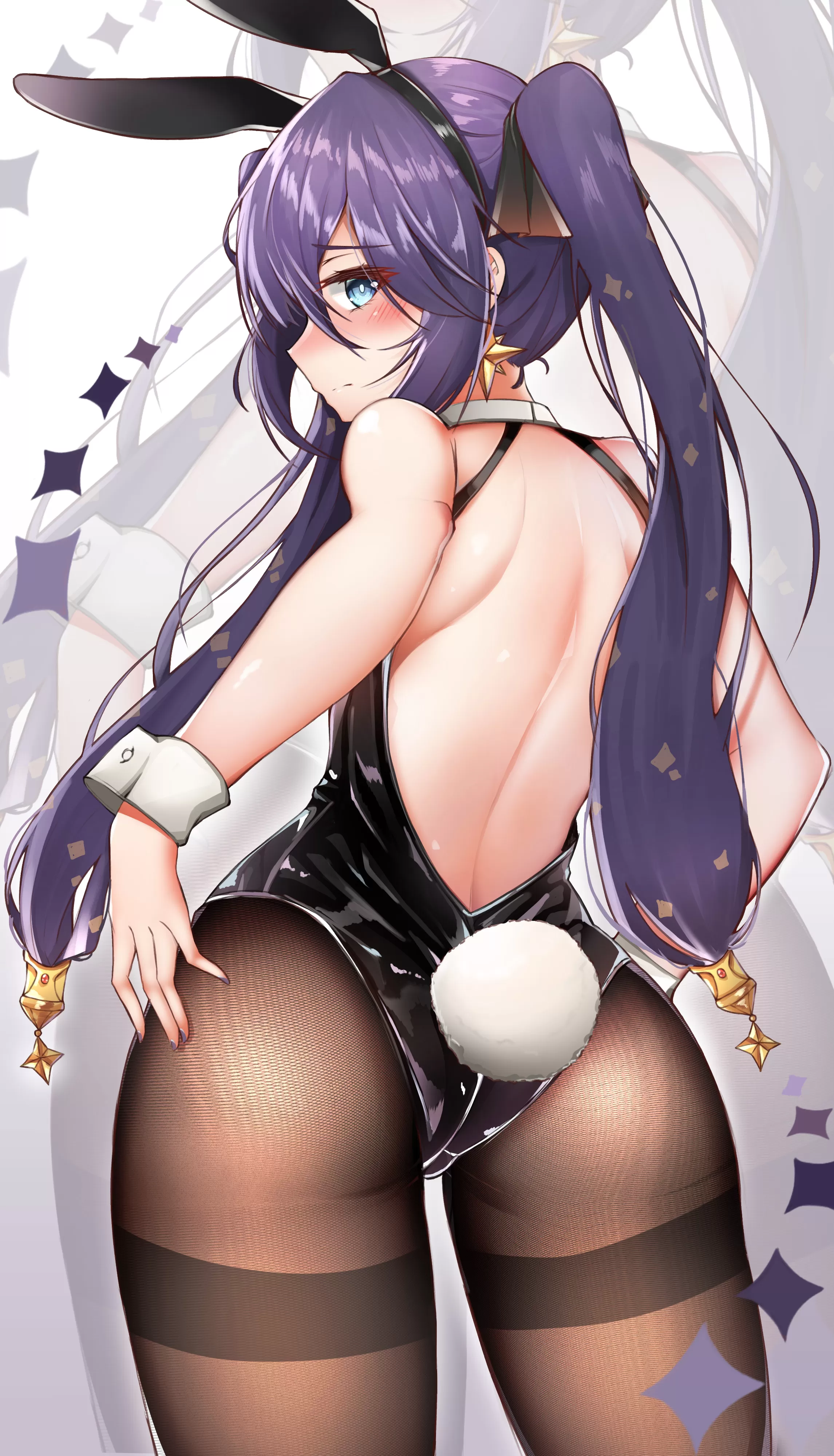 She Thinks The Bunnysuit Is a Bit Lewd. posted by iLewdWaifus