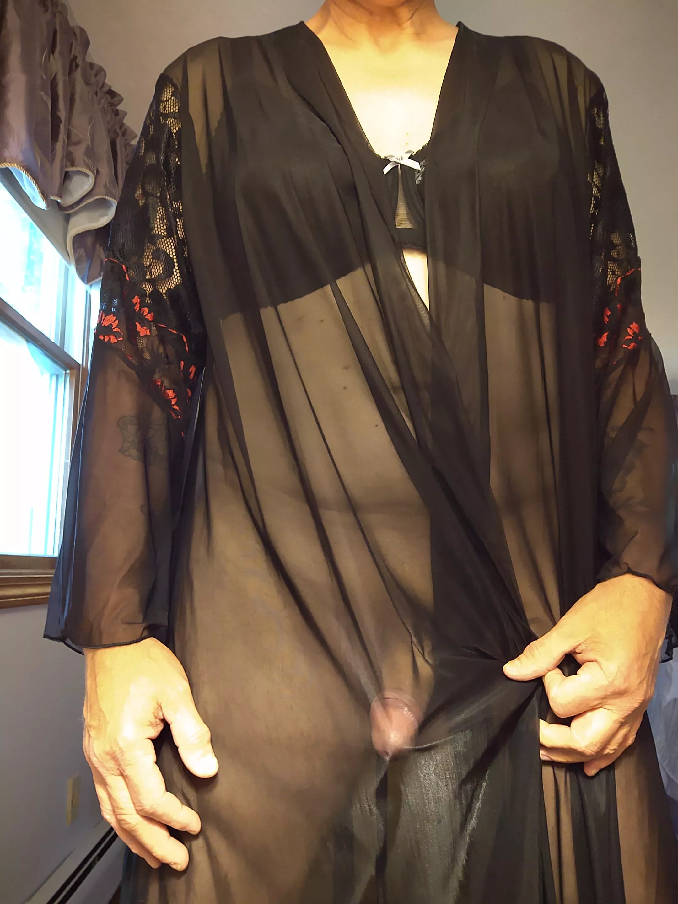 Sheer robe posted by pantiesaredrenched