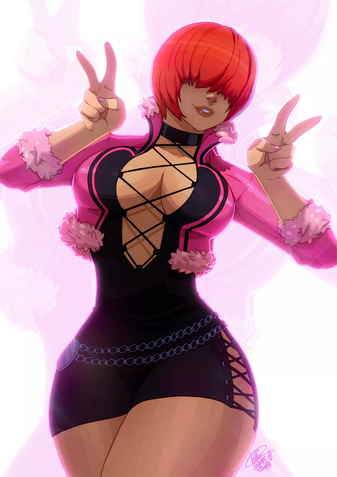 Shermie gives me Hentai protagonist vibes (Tovio-Rogers) [King of Fighters] posted by Souted