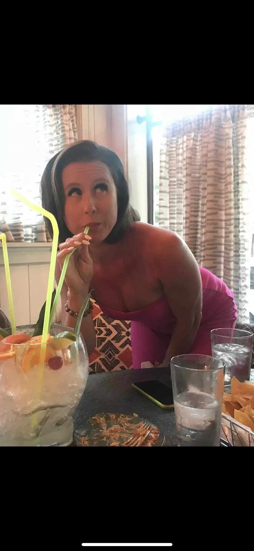 Shes dangerous after a few cocktails. posted by Champagnebikinibabe