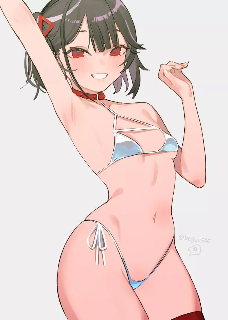 Sheâ€™s ready for summer - are you? posted by mesuyuki