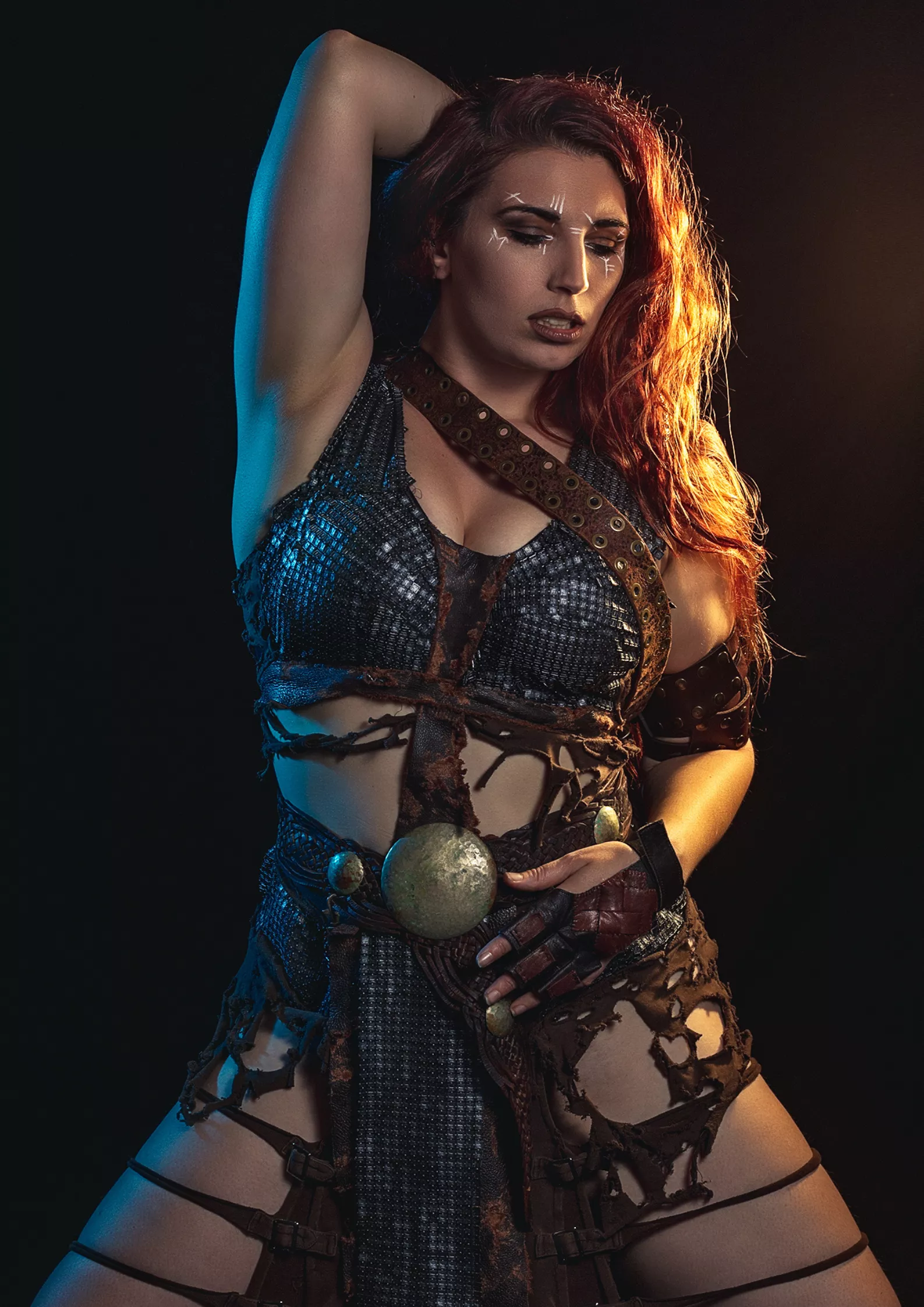 Shieldmaiden inspired! Outfit made by me 🤘🖤🤘photo by Jonn Jaxxon posted by FaithRoswell