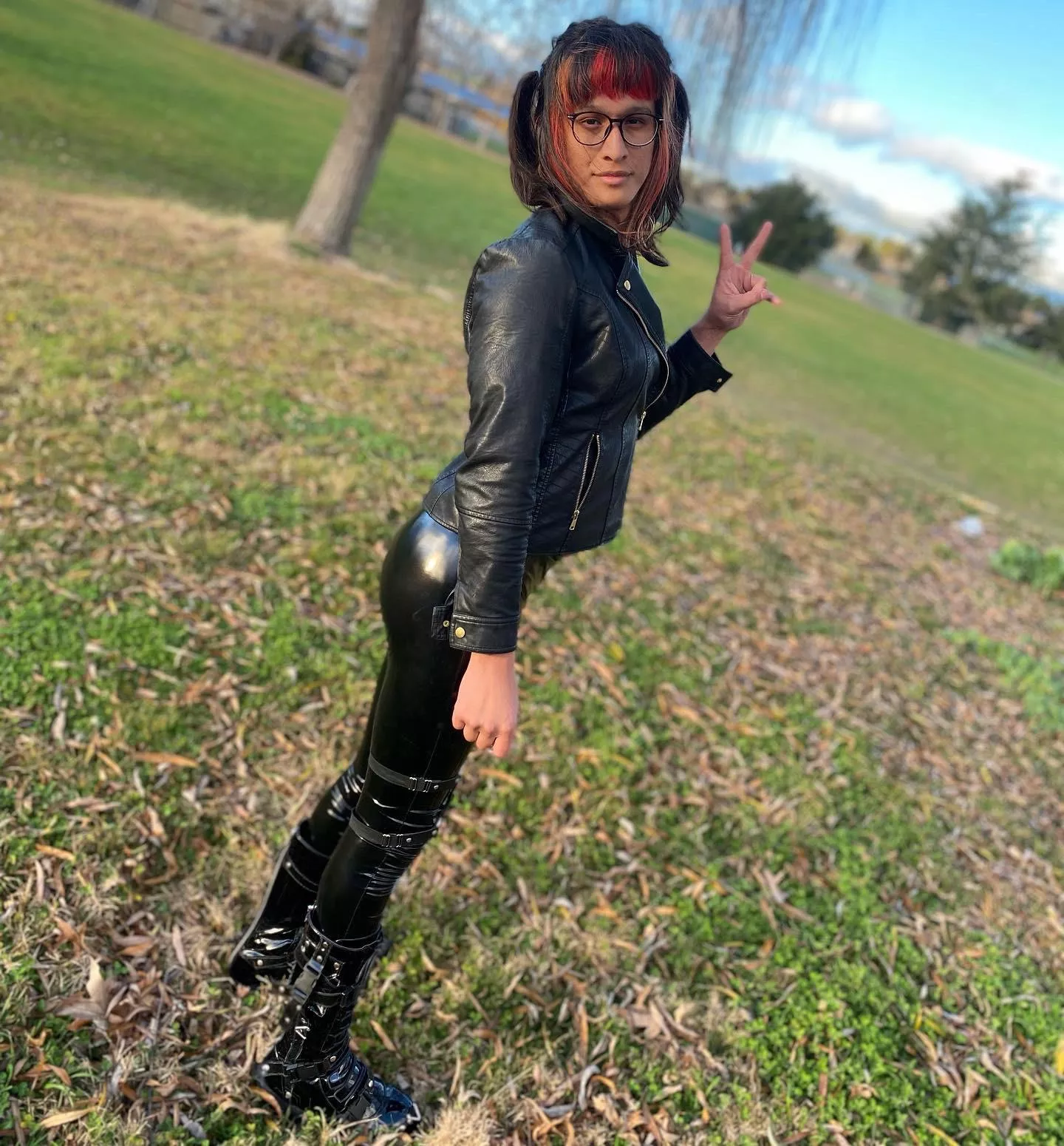 Shinny at the park 🖤 posted by mariconaluna