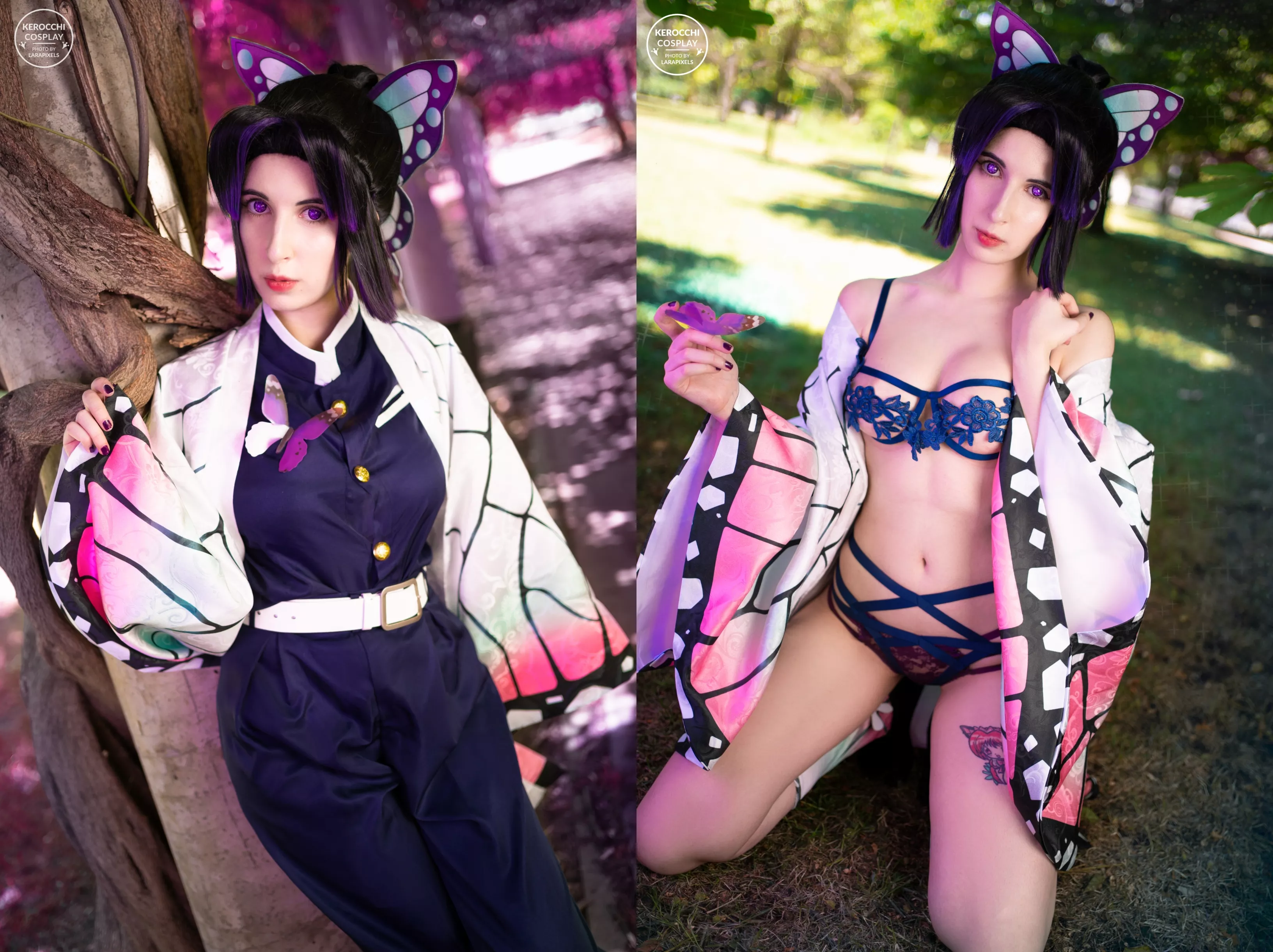 Shinobu Kocho ON/OFF cosplay by Kerocchi (Kimetsu no Yaiba) posted by kerocchi