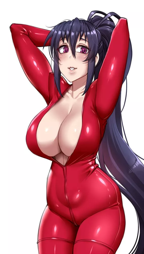 Shiny Red Bodysuit (Twrlare) [Original] posted by sequence_string