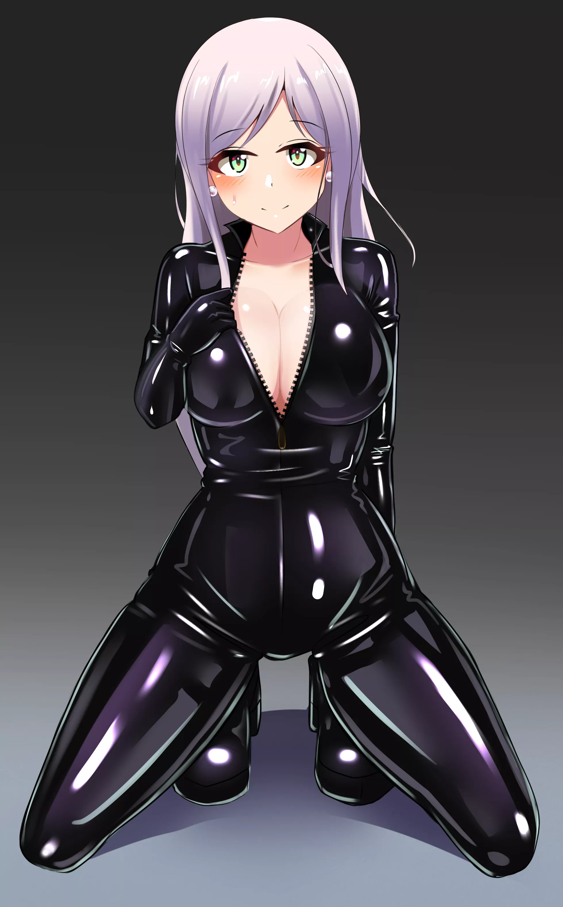 Shiny Rubber Suit (Ibusuki ) [Original] posted by sequence_string