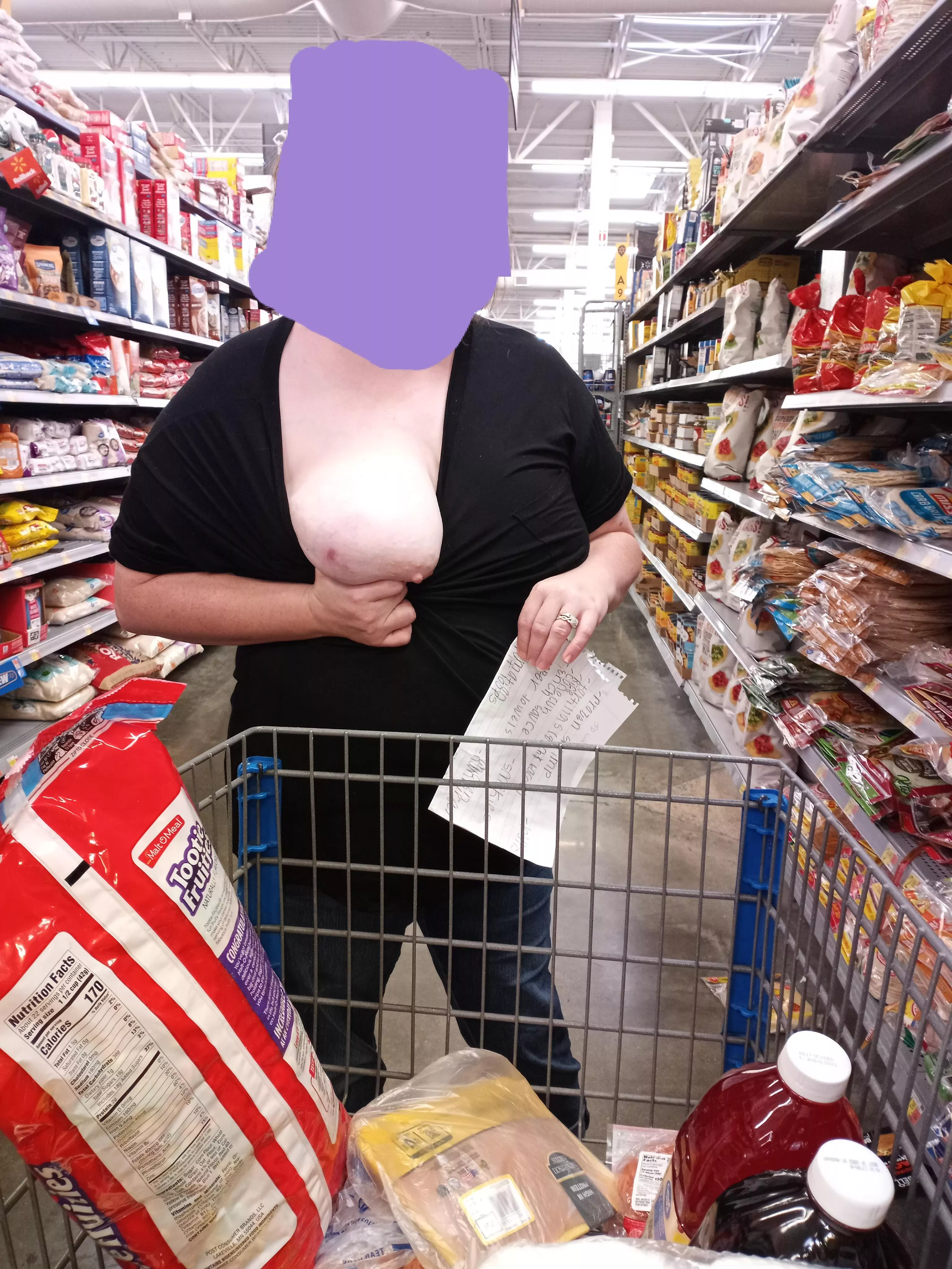 Shopping tit posted by LoserDad201