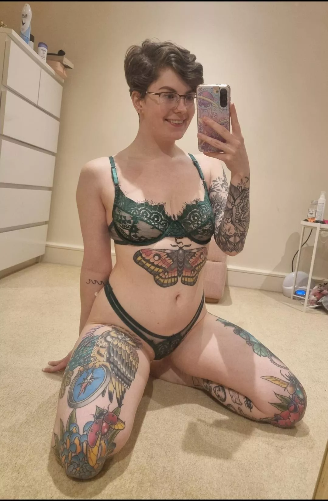 Short hair and tattoos just fit together, right? posted by KillieLou