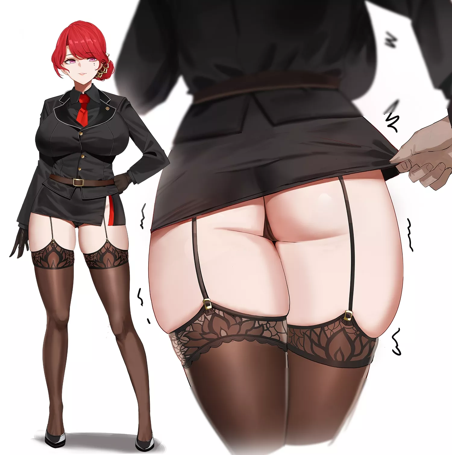 Short Skirt posted by UnseeableQuestions