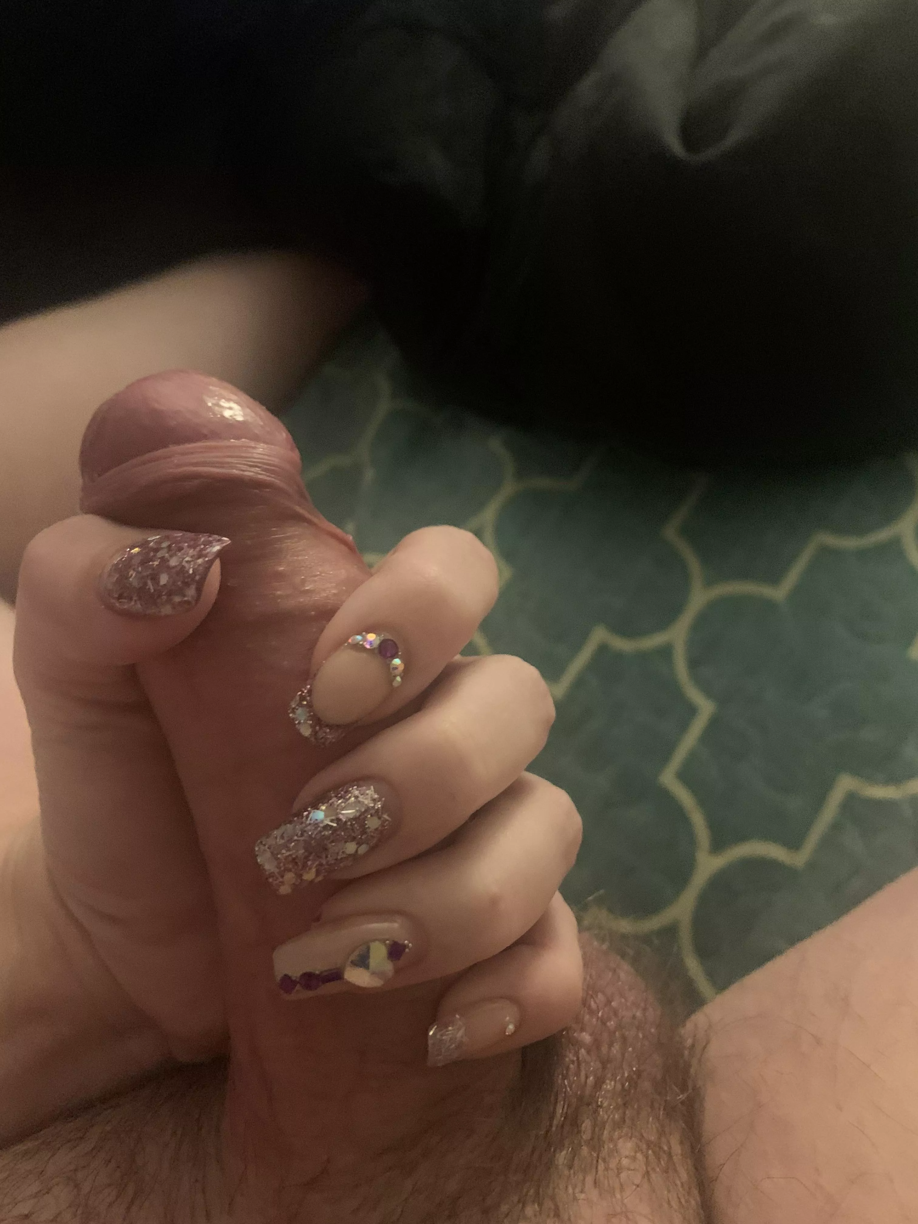 Should I do pointy nails for Valentines? posted by HisCumWh0re88