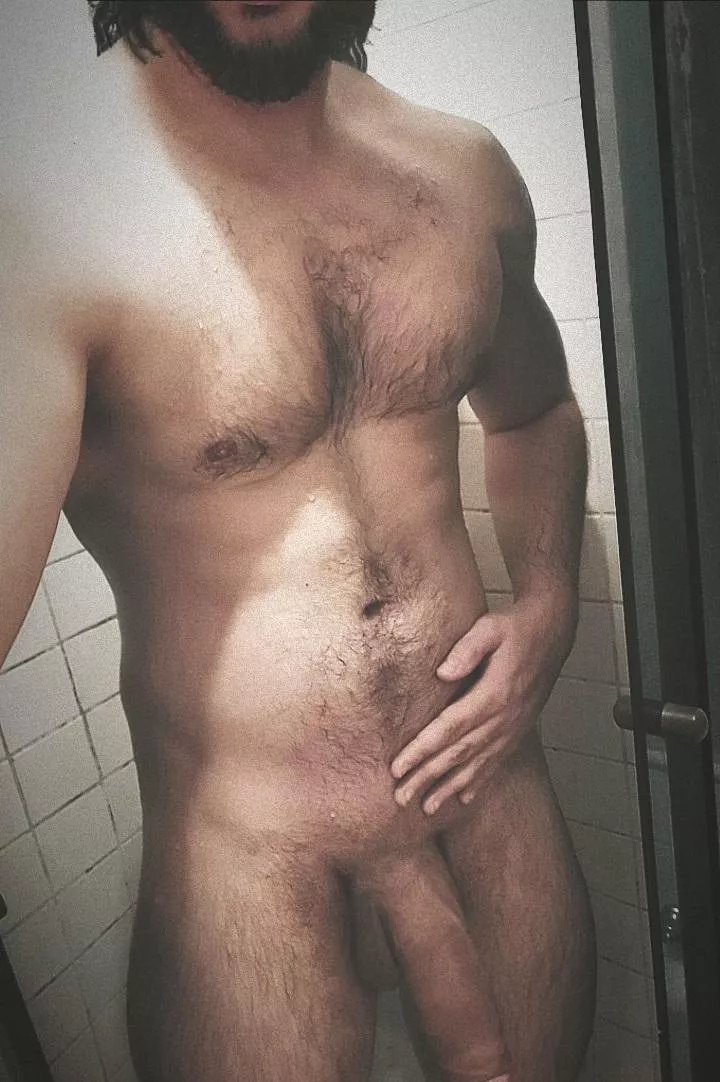 Shower after workout posted by mattcosplay