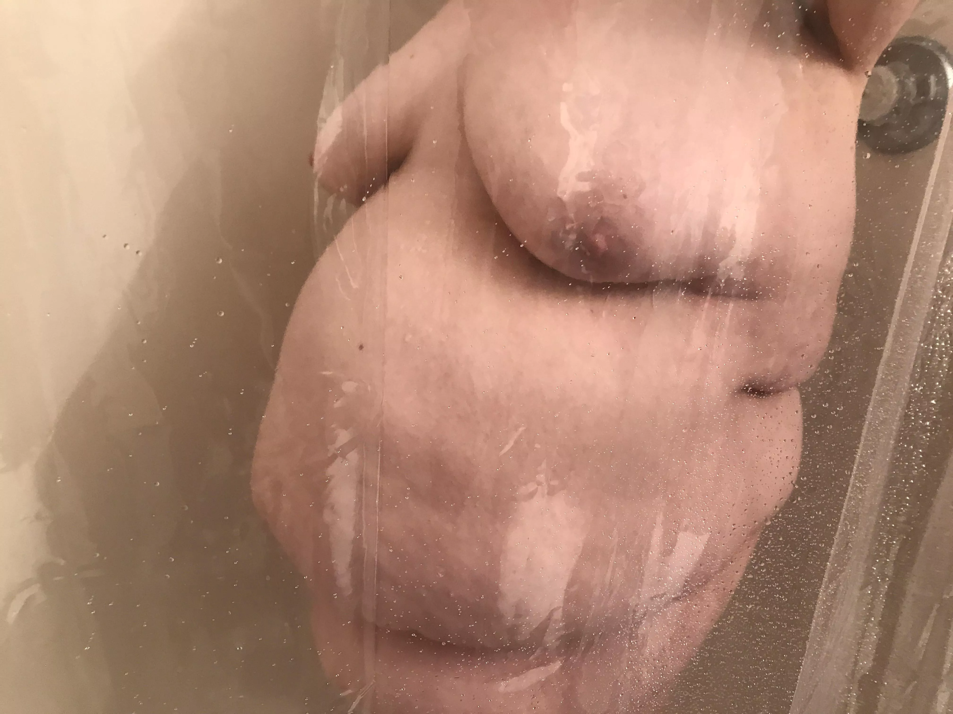 Showing my shower self. posted by BiFreeUse