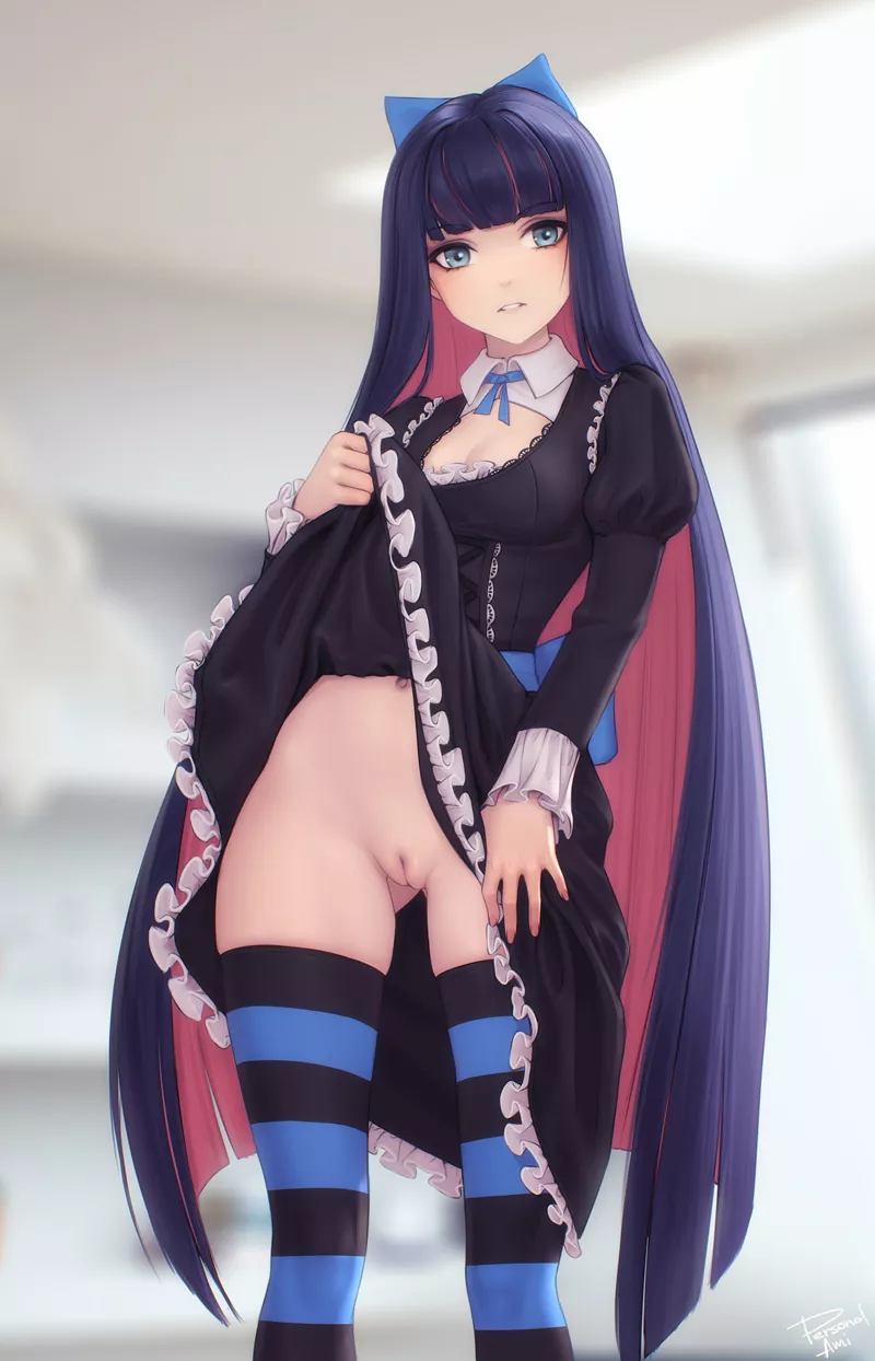 Shy Stocking (personal ami)[Panty, Stocking and Garterbelt] posted by MrShakedown1