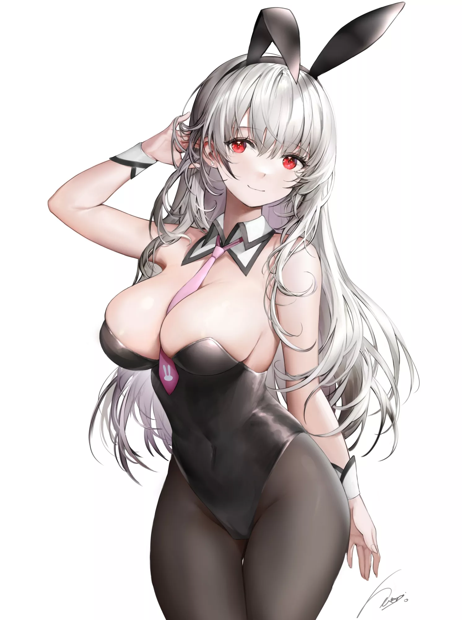 Silver Bunny Girl posted by CheetahSperm18