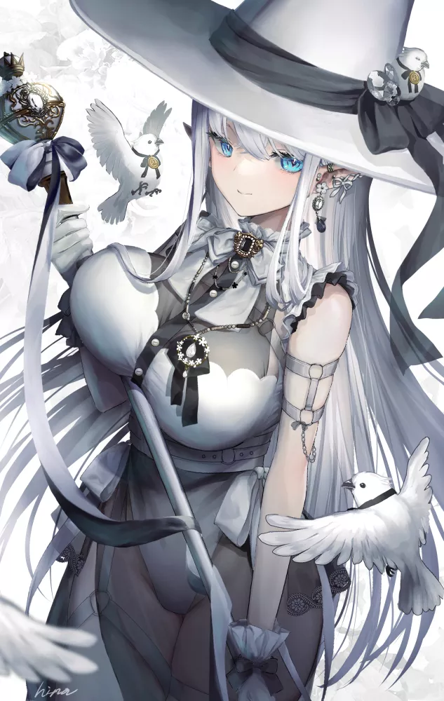 Silver Witch Elf posted by CheetahSperm18