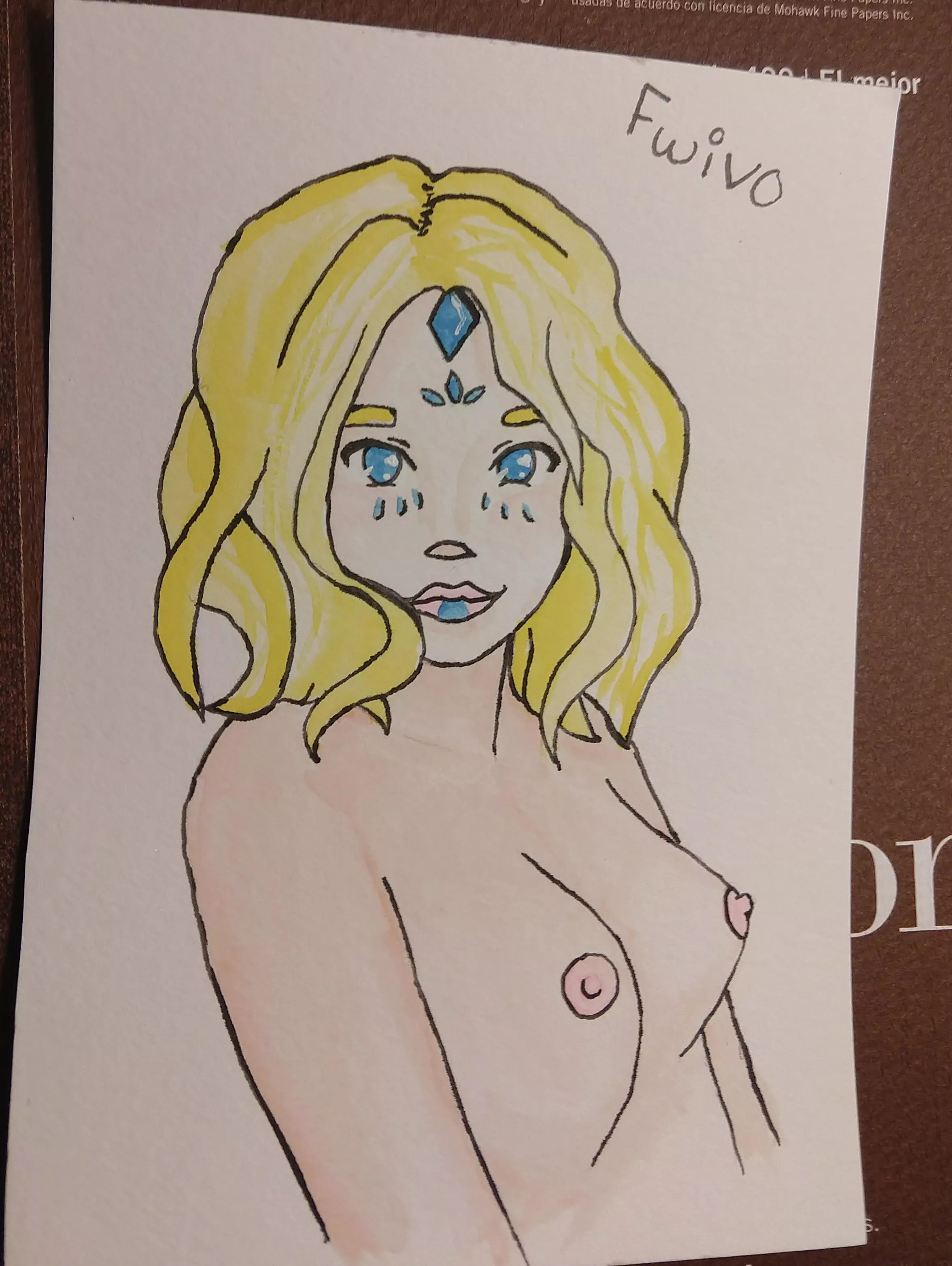 Simple watercolor crystal maiden posted by fwivo