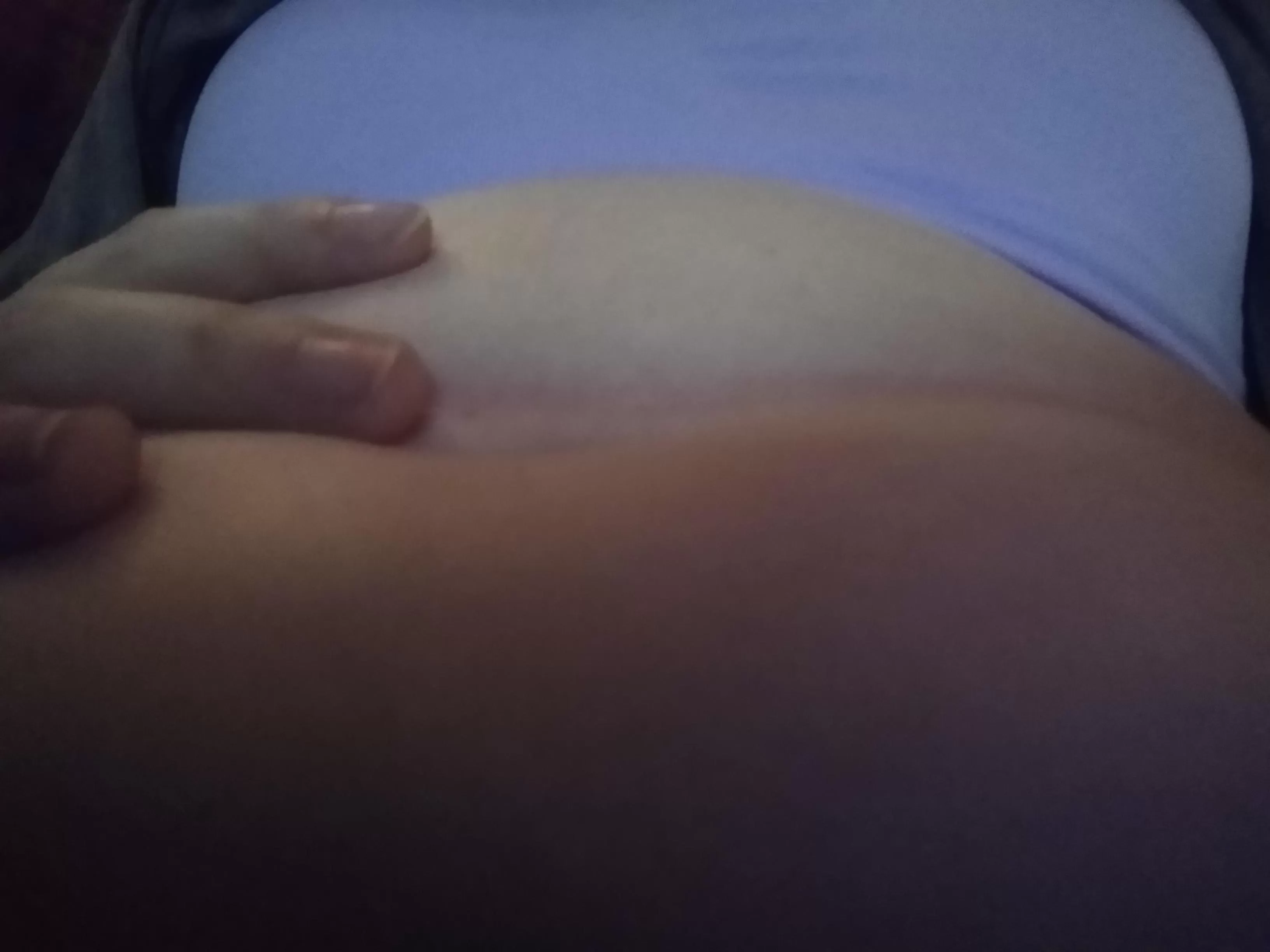 Since it was so requested, here's my belly now that I've gained so much since my hiatus~ posted by PiggyLiz