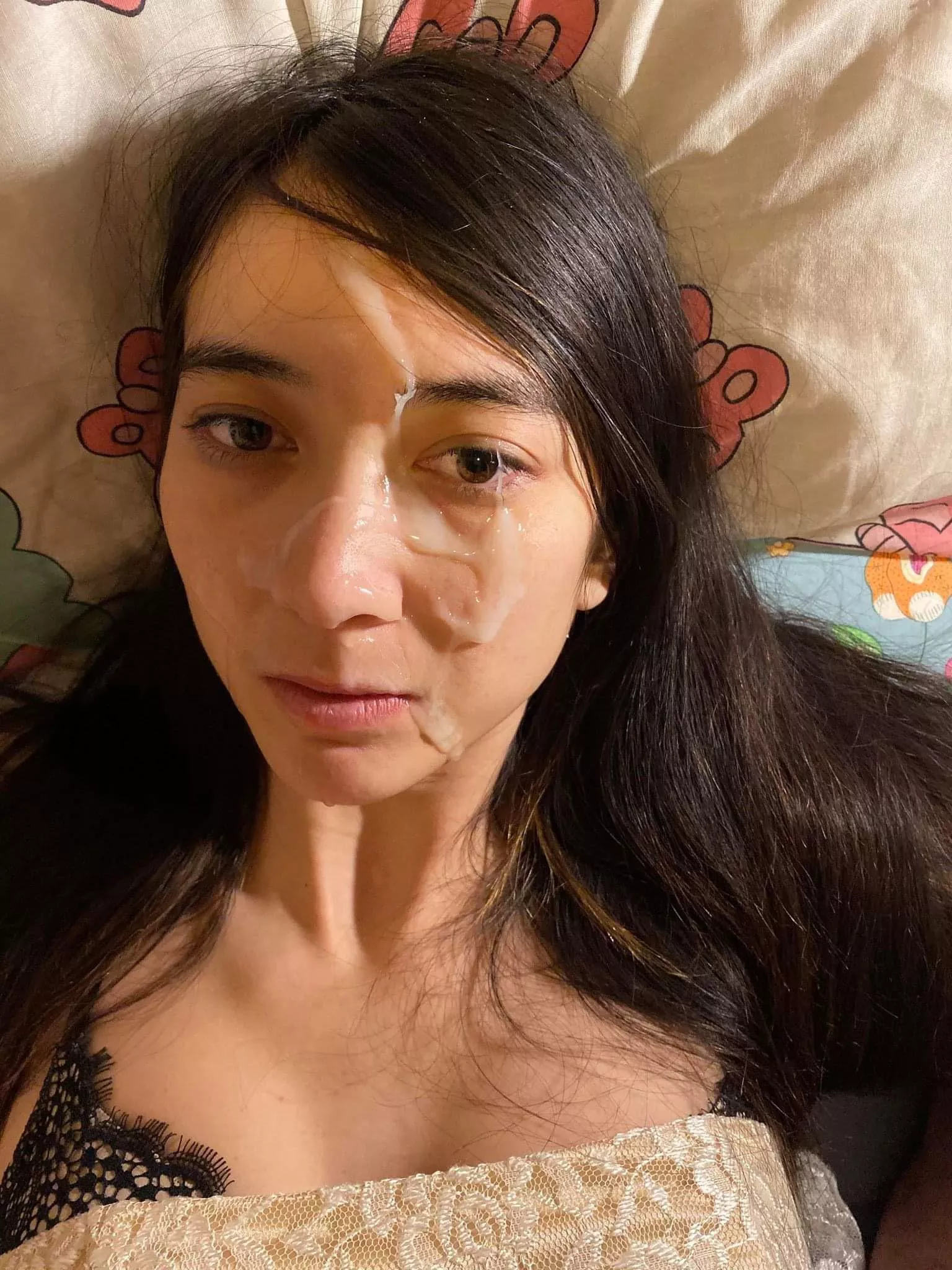 Since you guys wanted to see more, here’s me looking absolutely devastated after my facial posted by theholyromanempire42