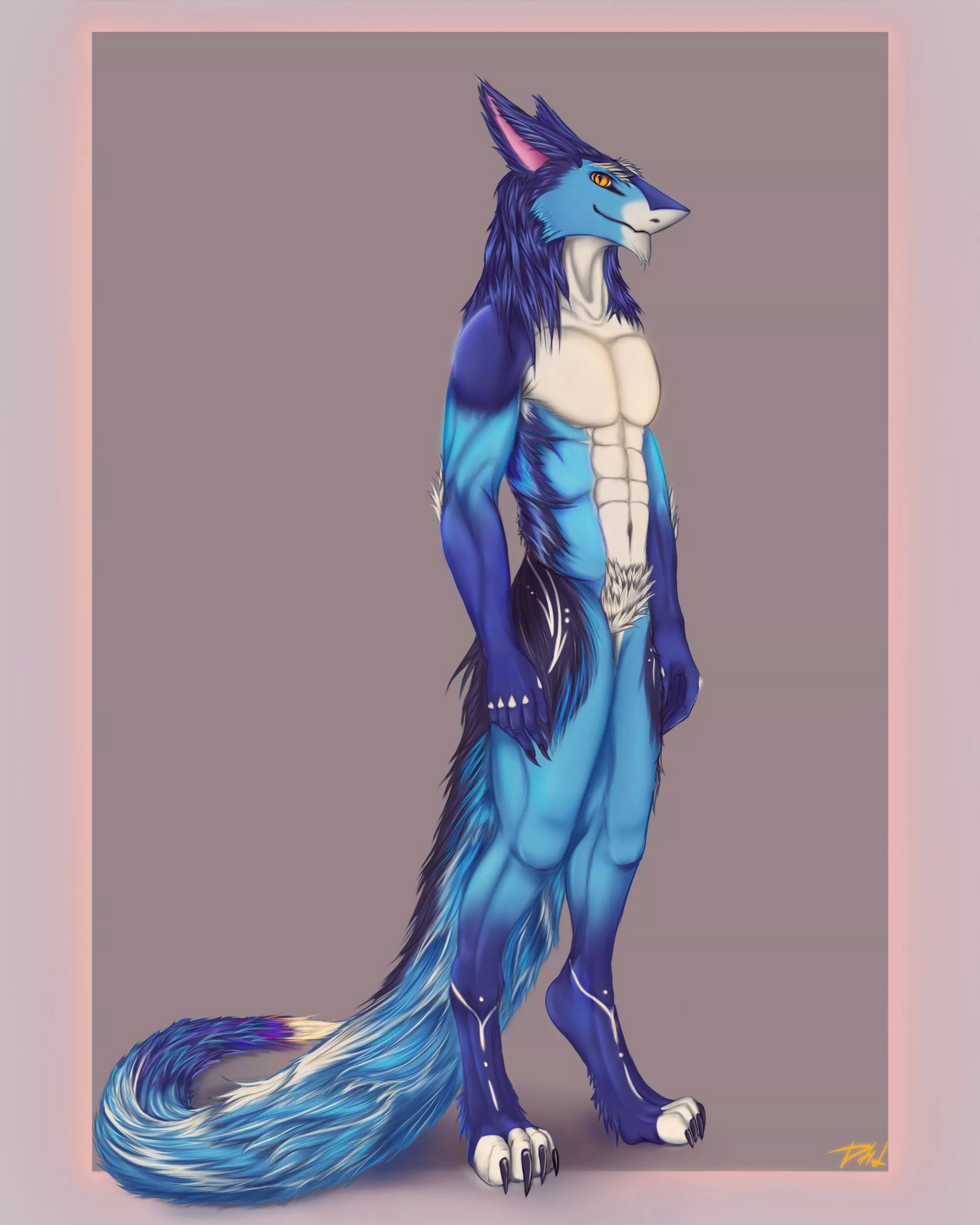 Single Sergal (art by me) posted by Dumondium