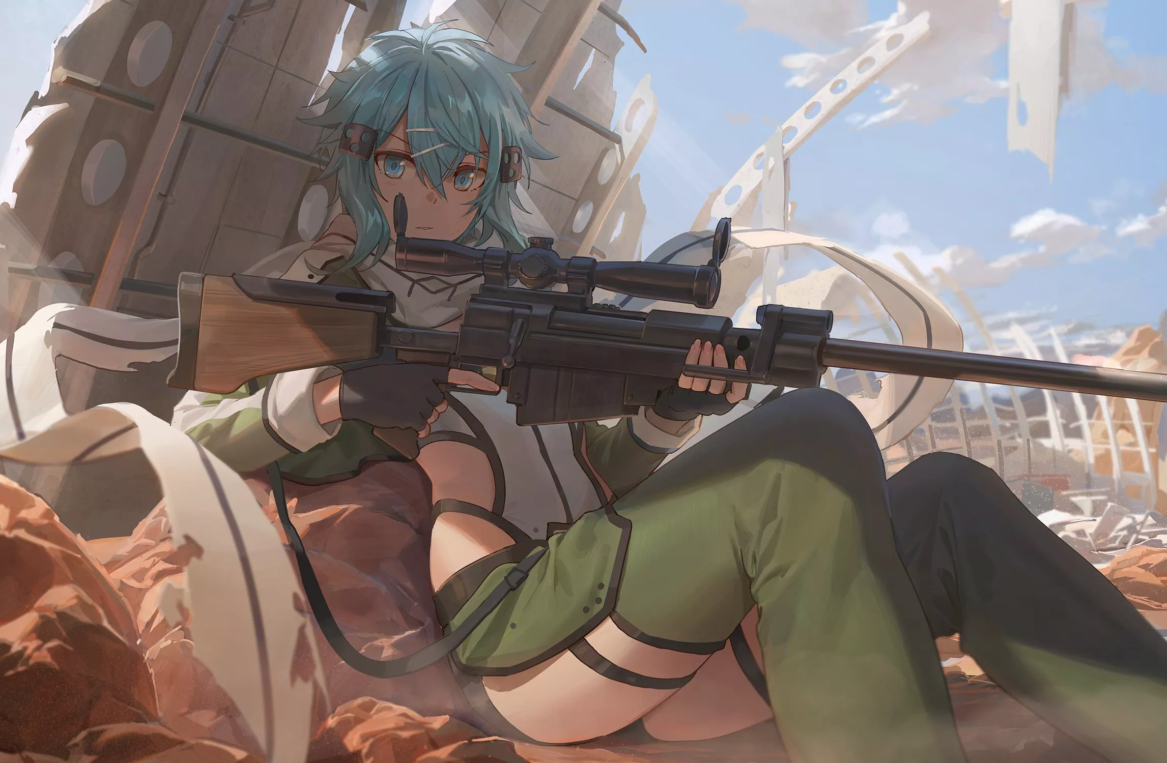 Sinon [Sword Art Online] posted by CheetahSperm18