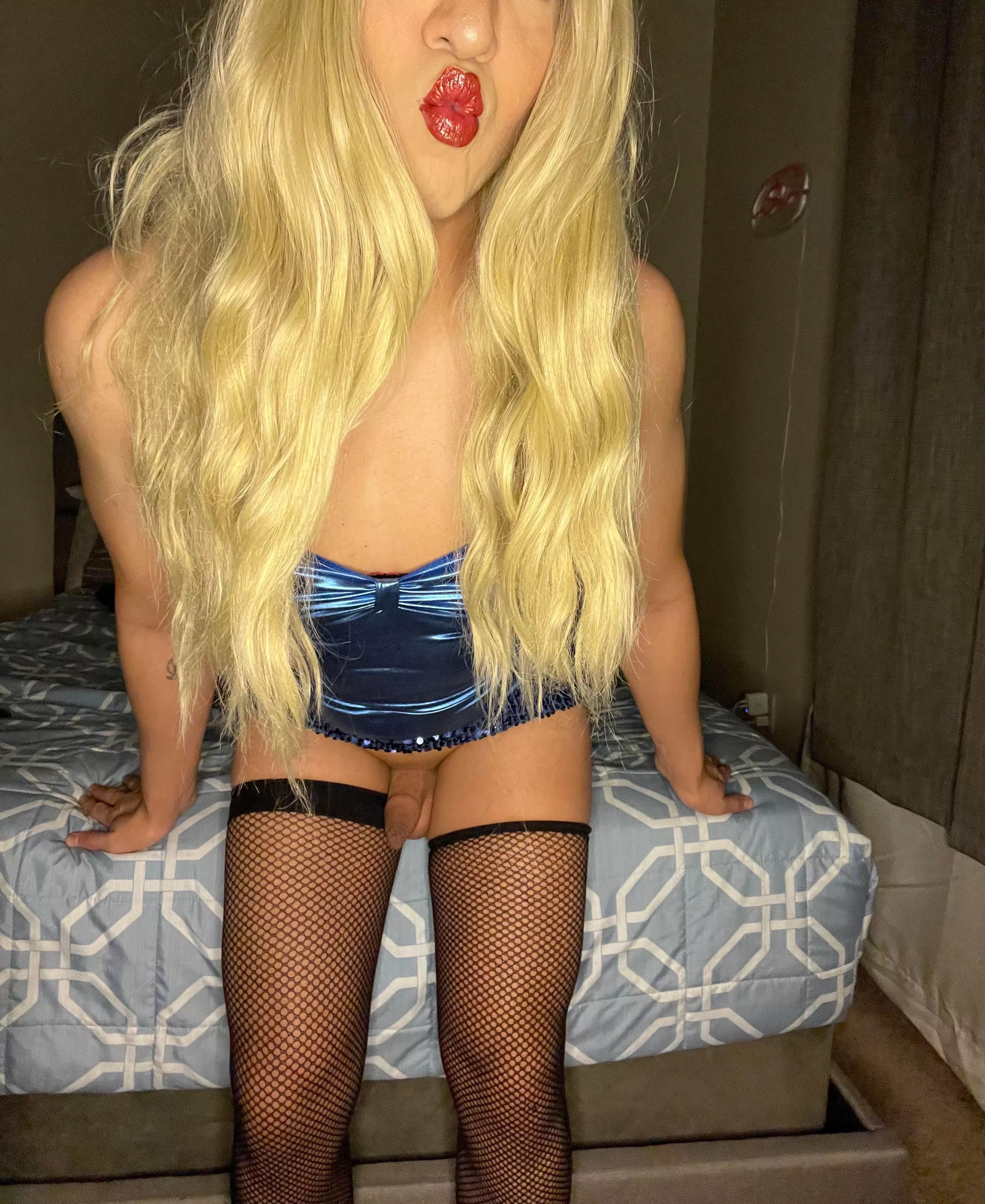 Sissy cd blowing you kisses 💋 posted by KateLuvLV