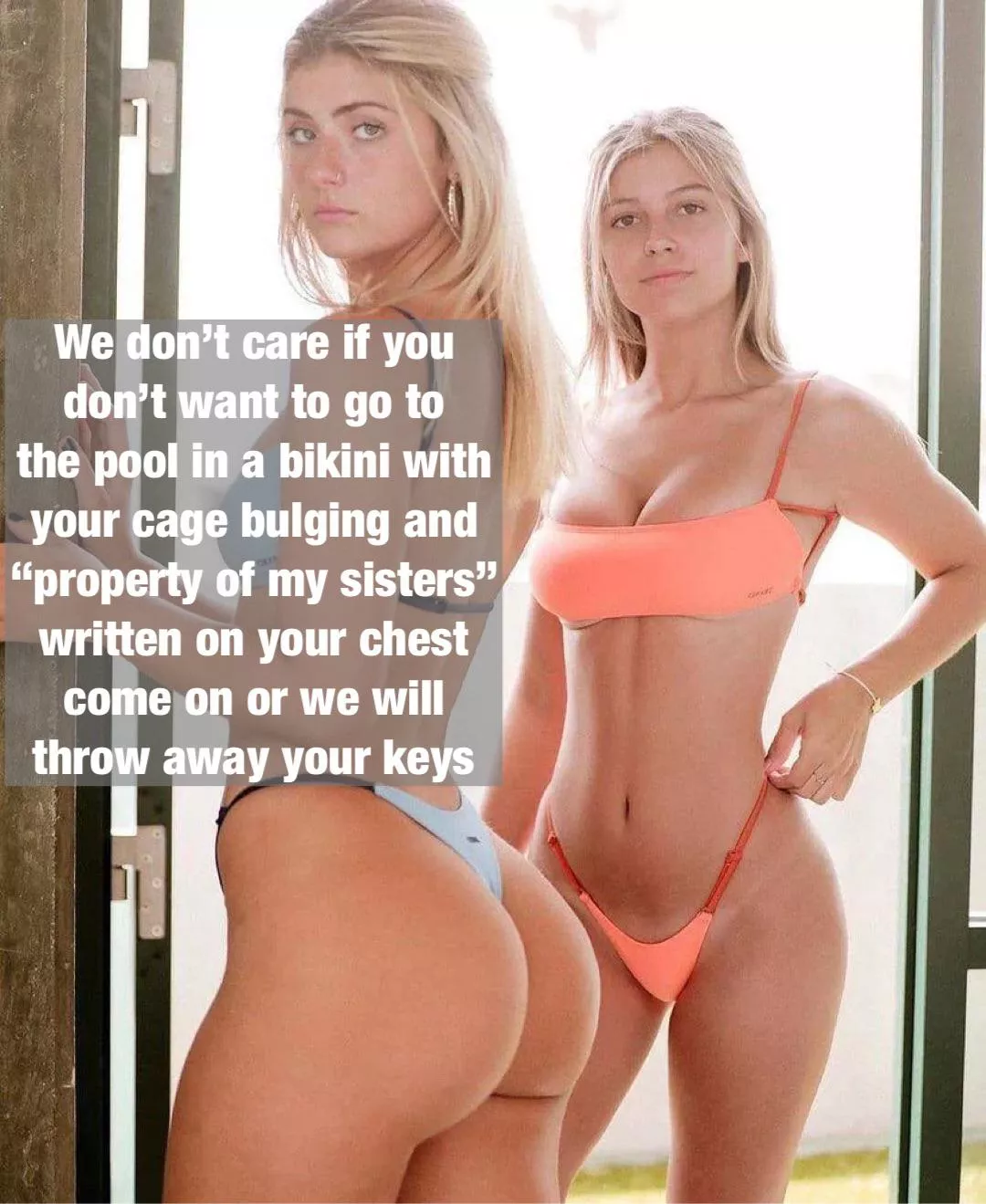 Sisters humiliate you posted by BigMoneyWind22