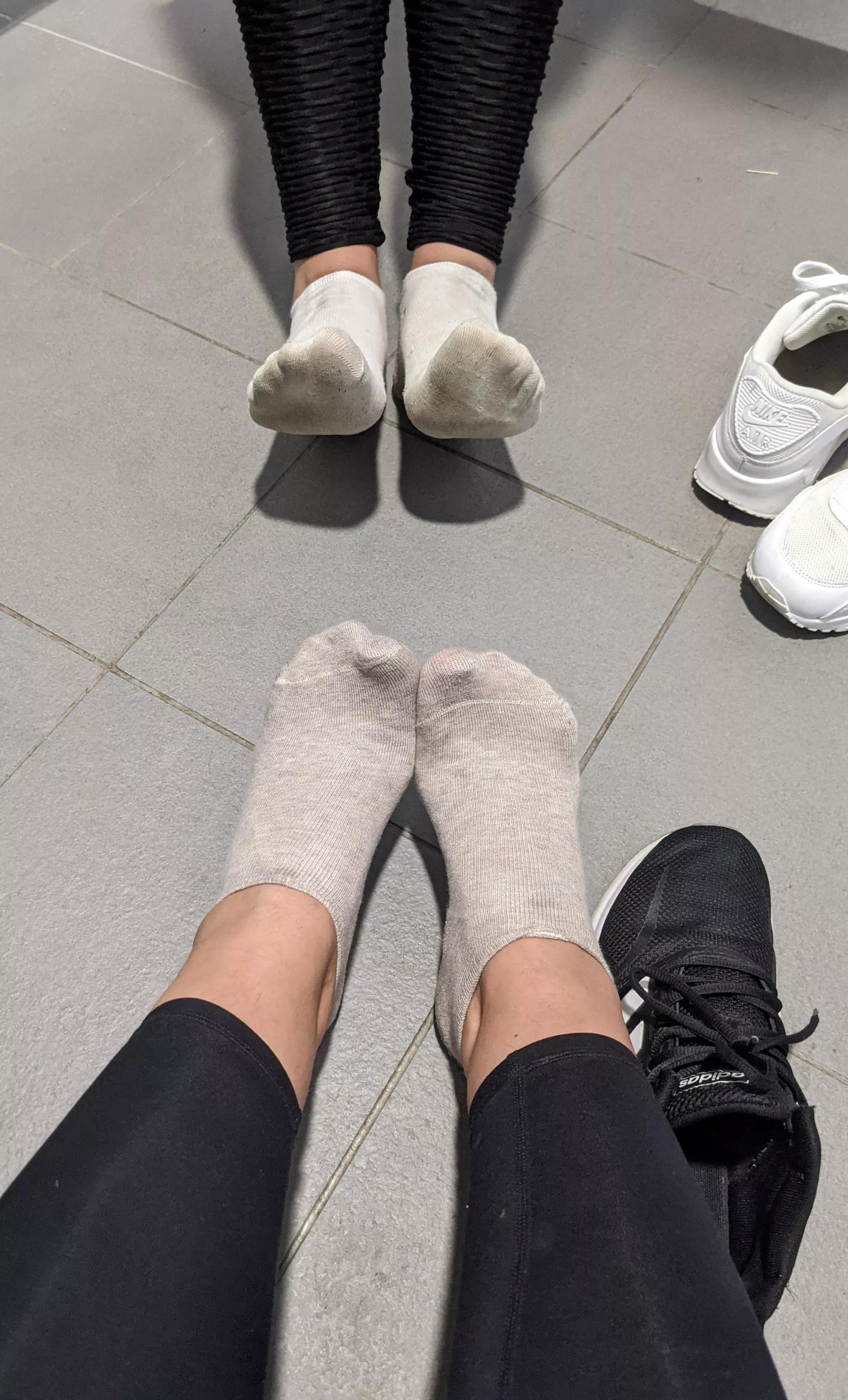 Sister's in ankle socks 🥰 posted by iwantaria