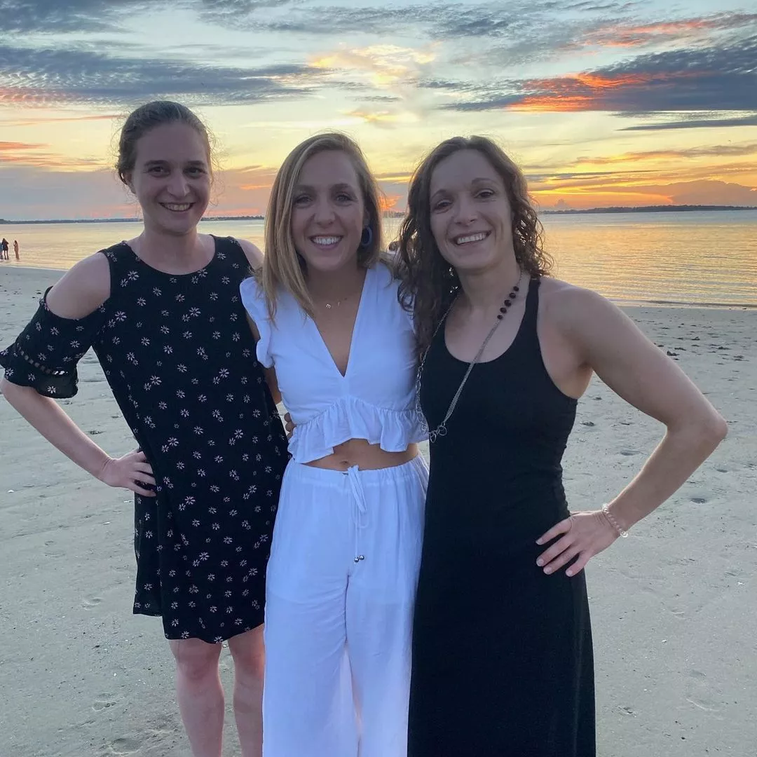 Sisters on the beach posted by theintdevo