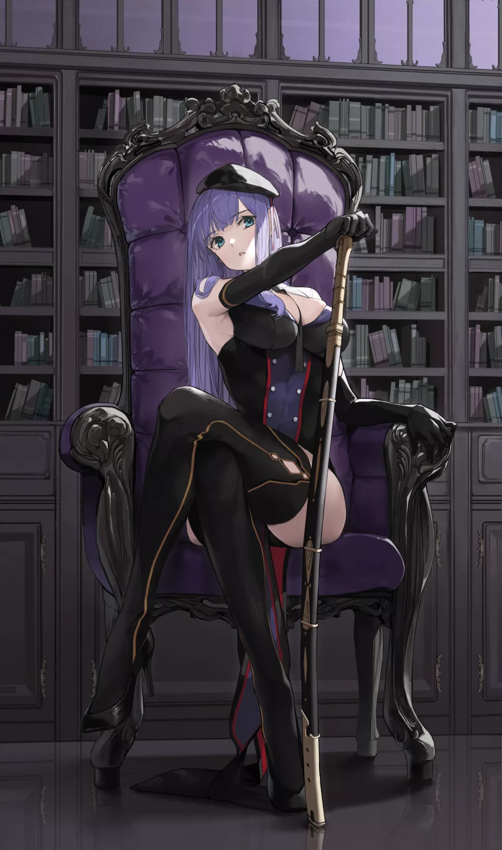 Sitting in her Study posted by CheetahSperm18