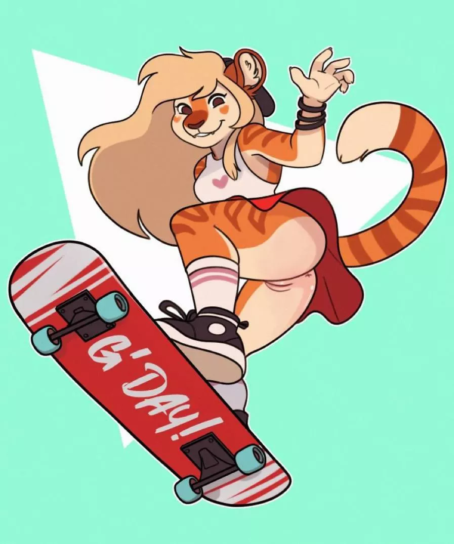 Skater Girl G’day! Please help me find sauce! (F), artist unknown posted by depolarization