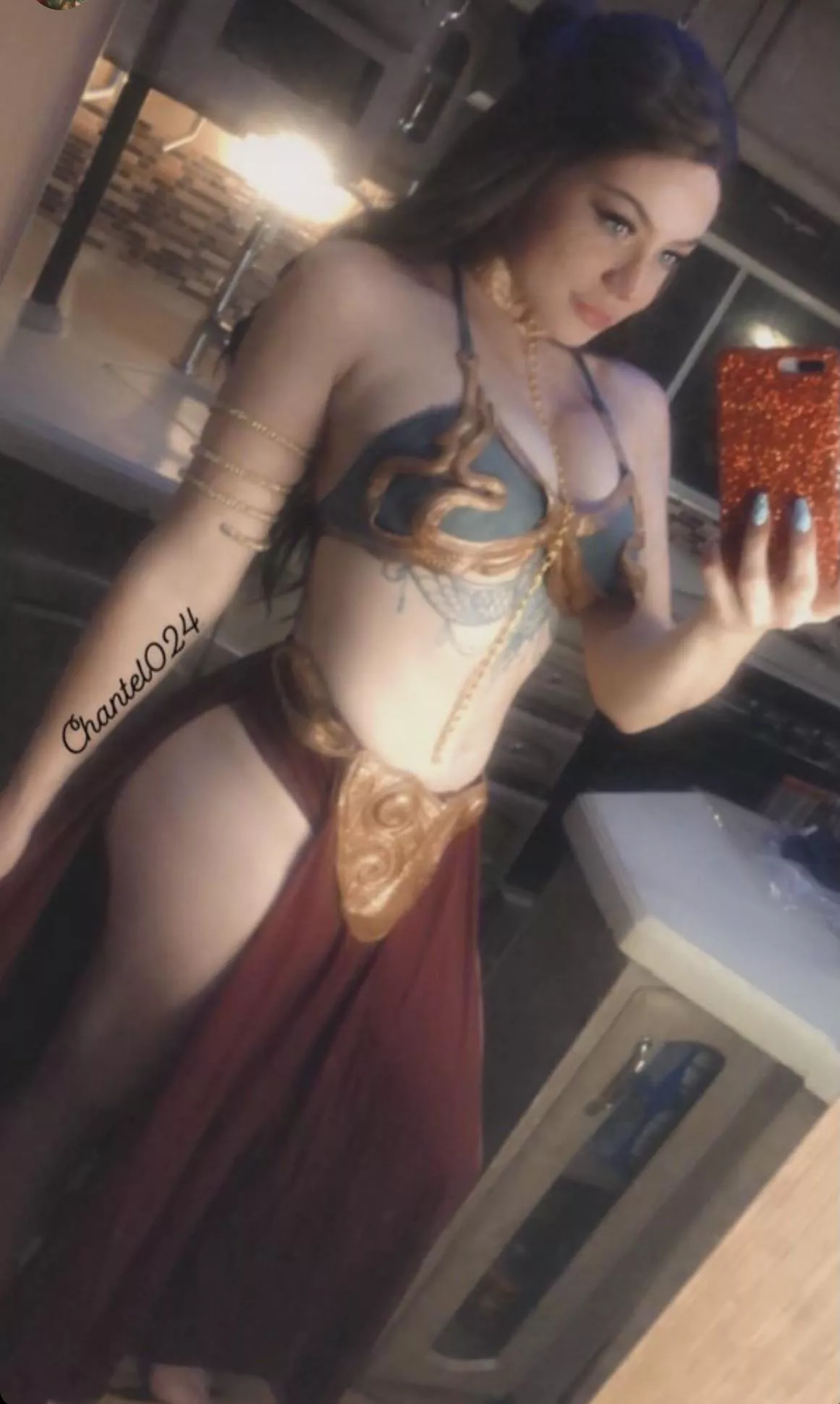 Slave Leia by Chantel Alyssa posted by chantel024