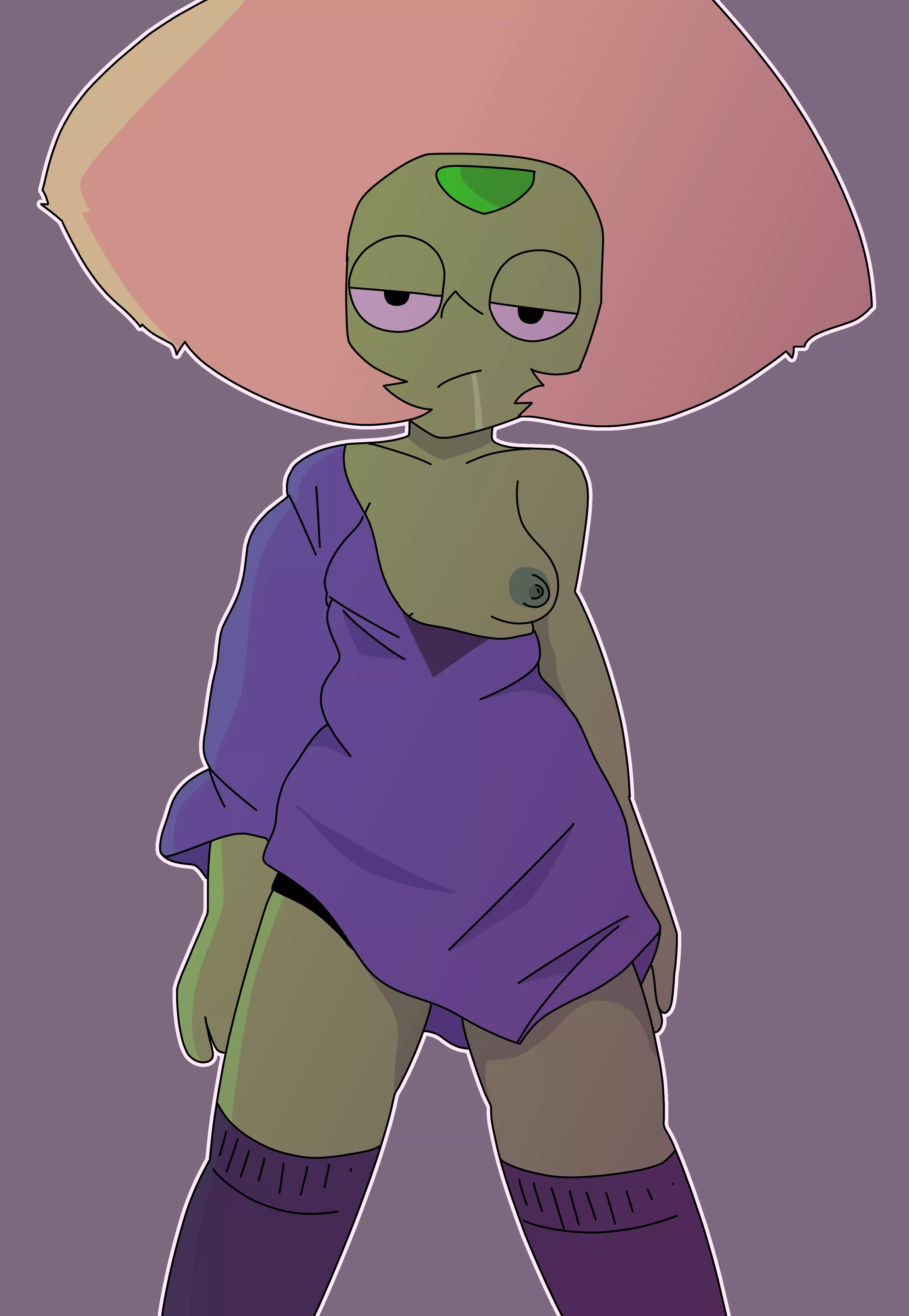 Sleepy peridot porn posted by Drawinecchi