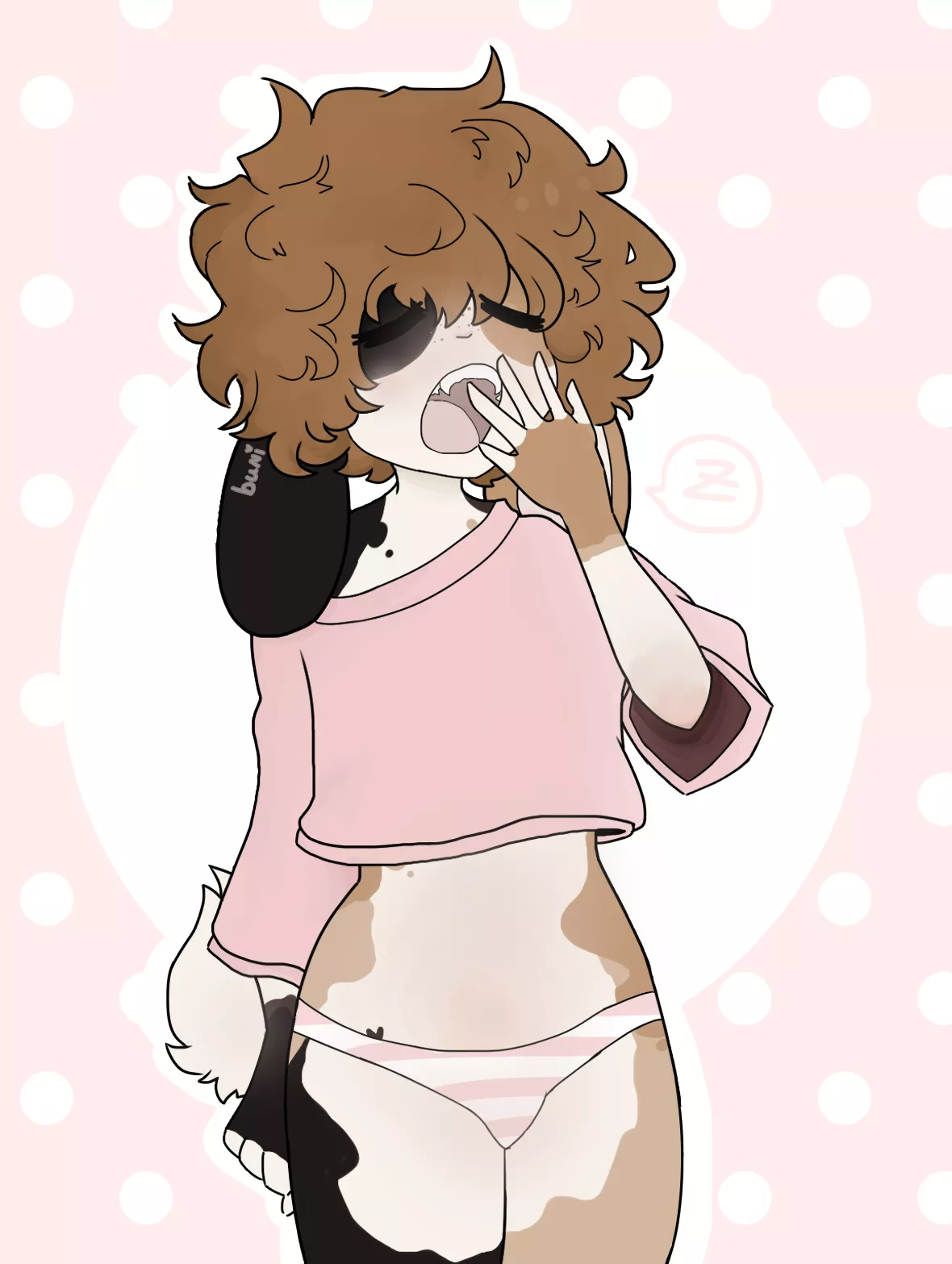 sleepy sona :3c | art by me (@miaobuni on instagram; @buni on toyhouse) posted by bnnui