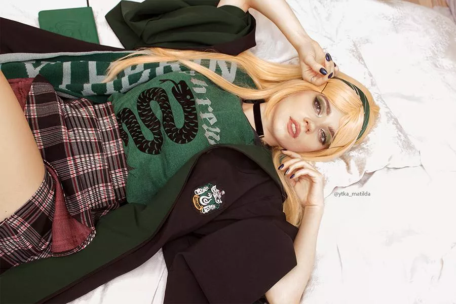 Slytherin girl by Ytka Matilda posted by Ytka_Matilda