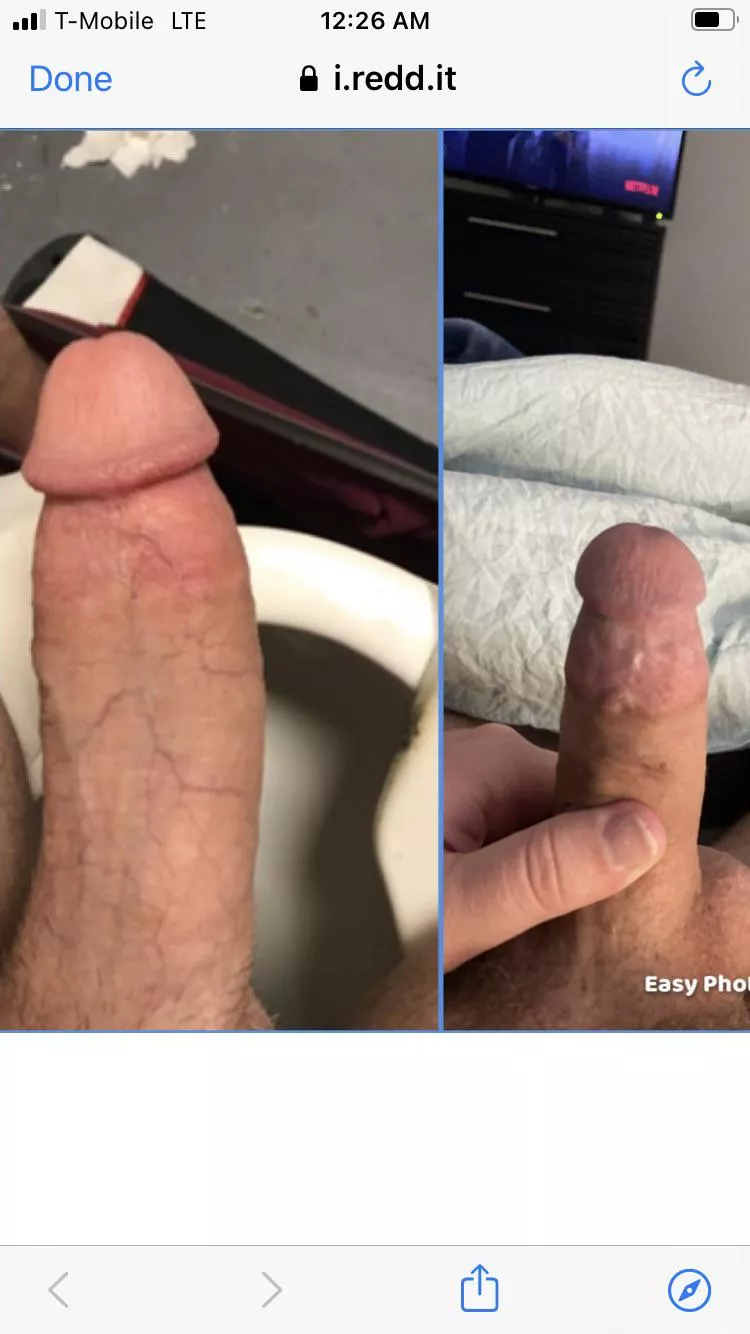 Small dick chump wants to compare!! posted by Dazzling_Fuel_4984