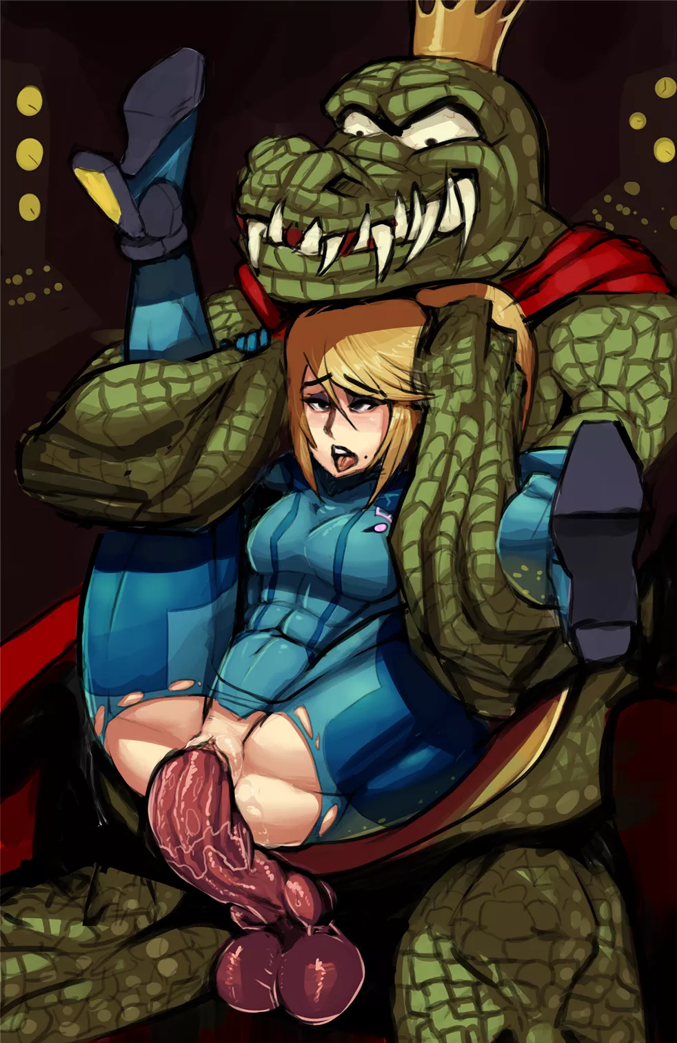 Smashing Samus (Boxman12) [Metroid Prime] [Super Smash Bros.] posted by Agro-Wolverine