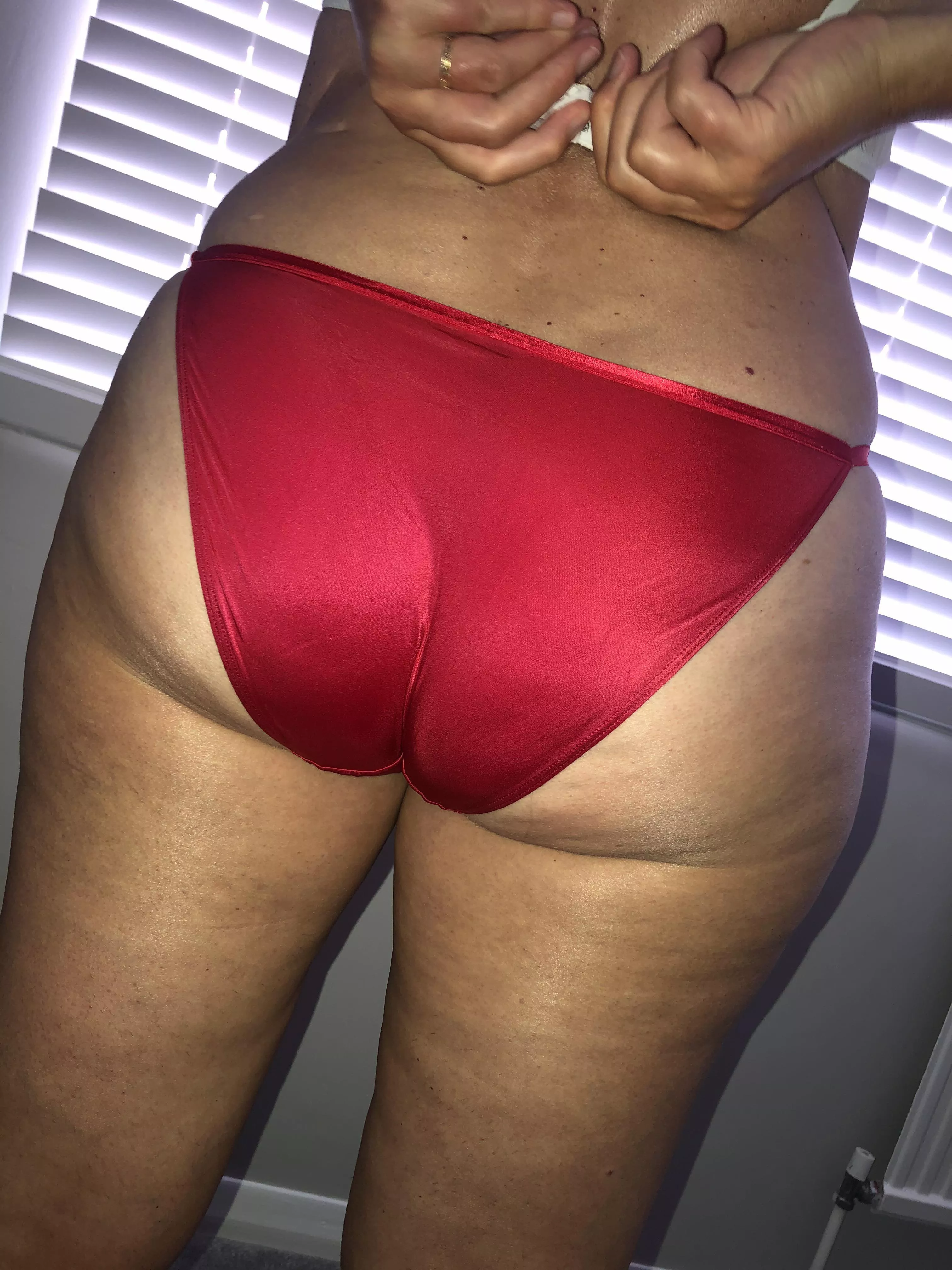 Smooth silky red posted by panty_overload