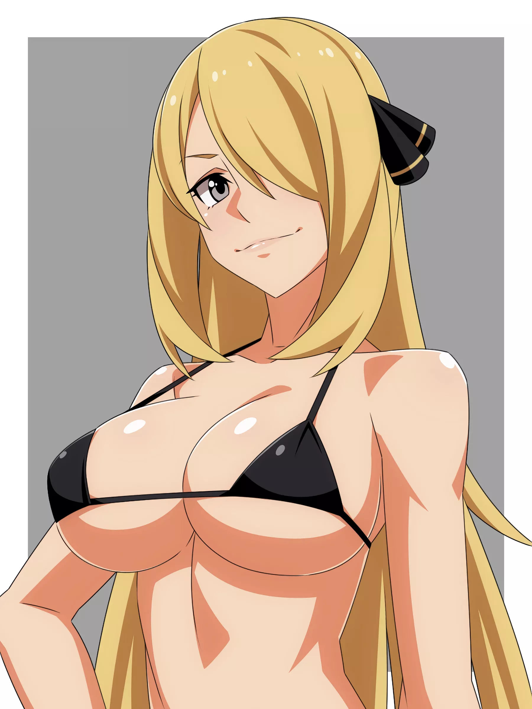 Smug Swimsuit Cynthia~🖤 posted by Spiritual-Function