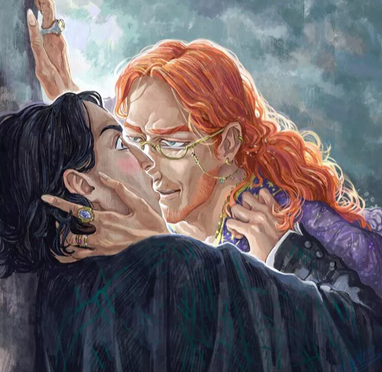 Snape and young Dumbledore (Klaus Wanderer) posted by [deleted]