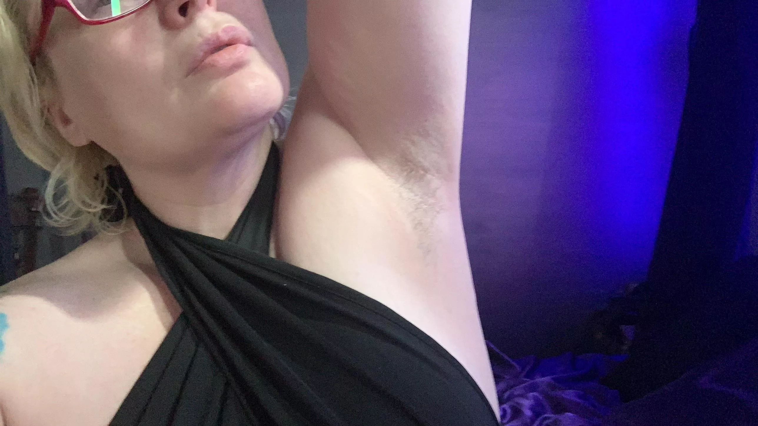 Sniff it before my bath... are my natural blonde haired pits ripe yet? posted by NewOrleansDominatrix