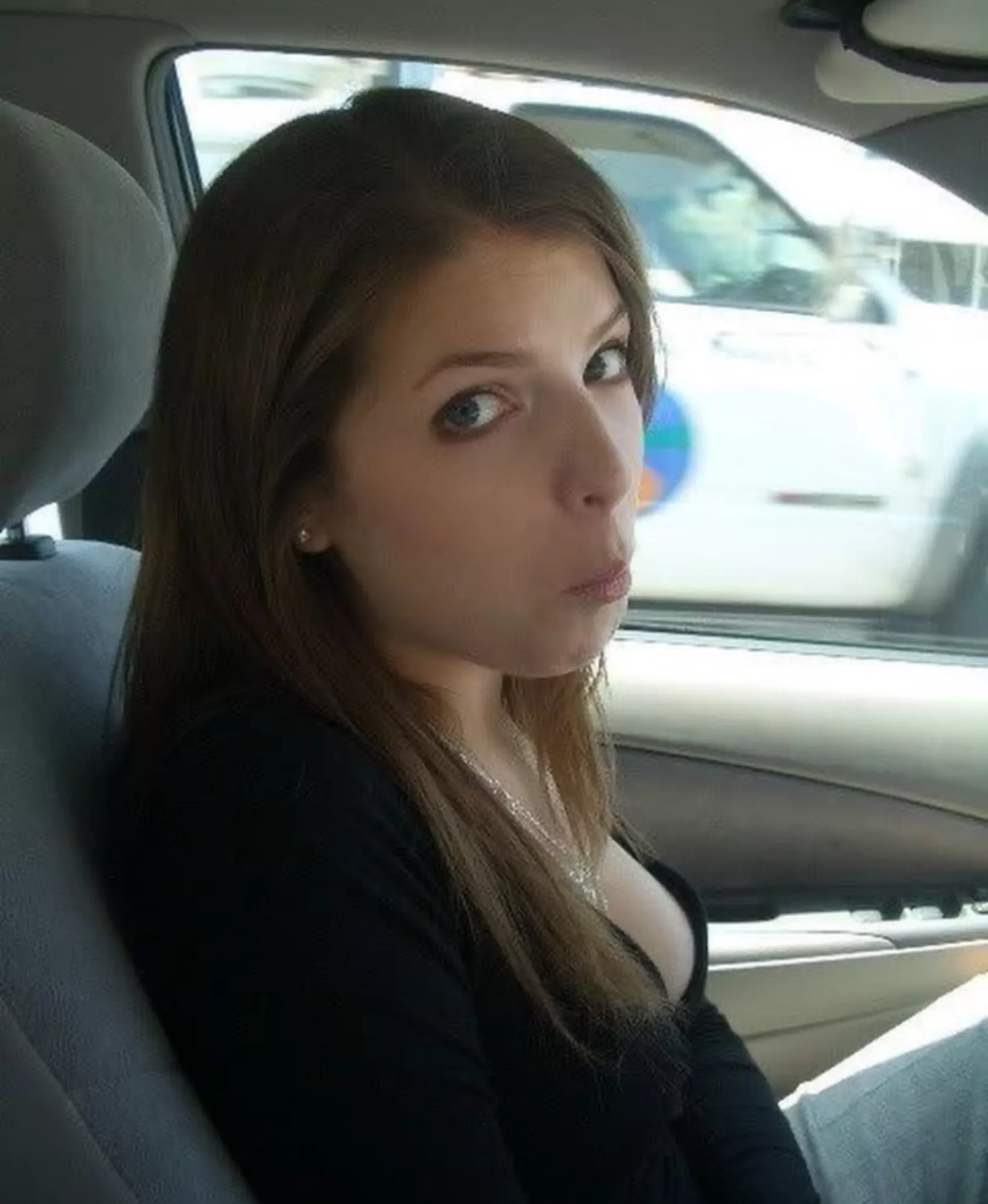 So hard for Anna Kendrick this morning. posted by celebwanker712