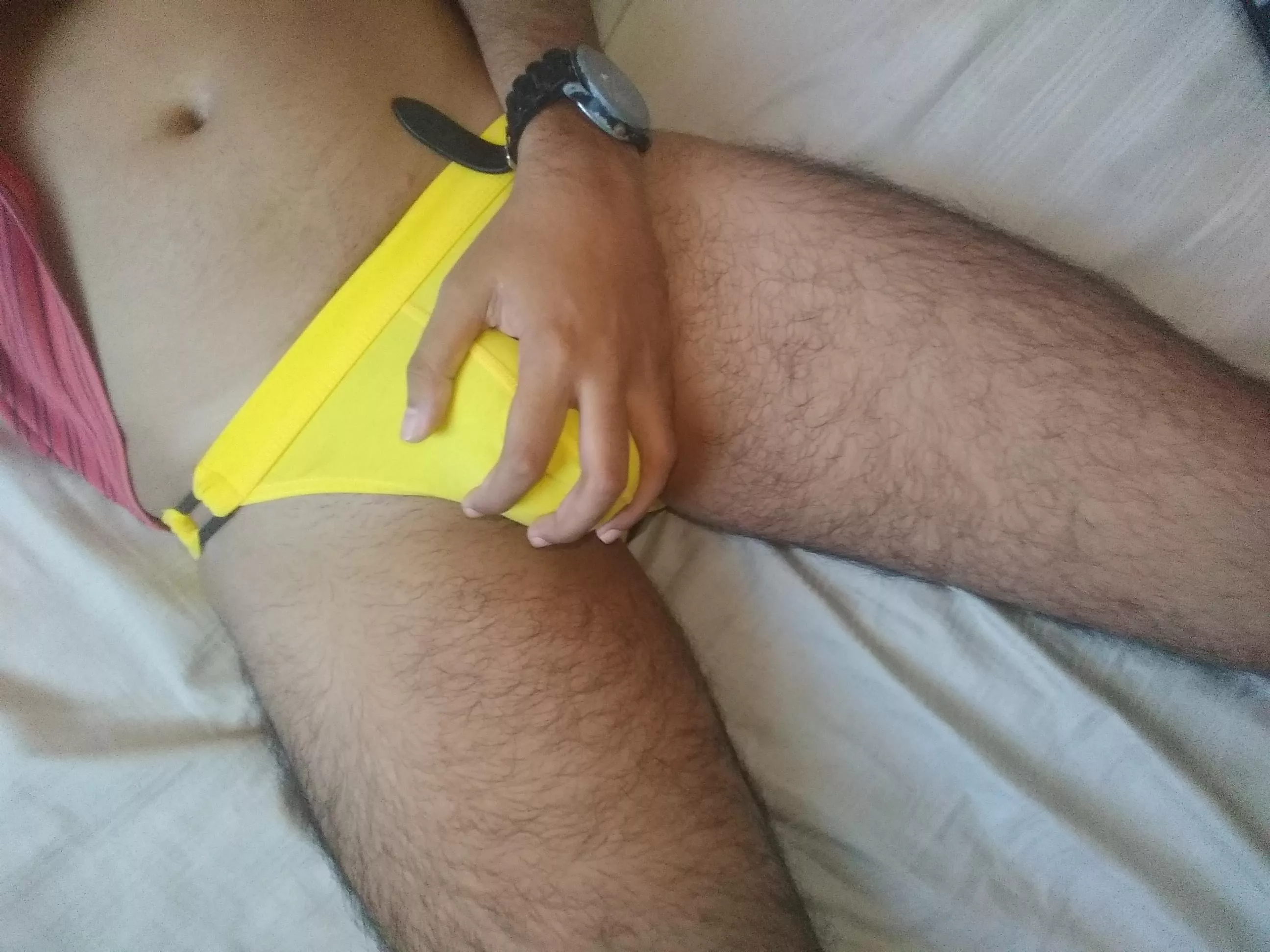 So I'm bi ðŸ˜ girlfriend bought me my first set of jockstraps cuz I find them so hot! (yes she knows and okay with me exploring) Now I jist wanna get my dick rubbed, sucked and bent over and get fucked. Any volunteers? I feel so hot in these ðŸ¤¤ðŸ¤¤ðŸ posted by Sexsterrr007xxx