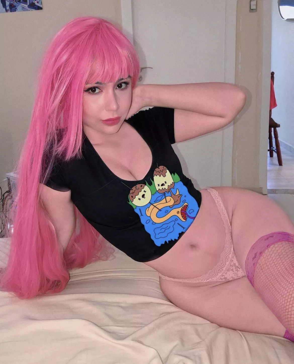 So many years ago I attempted princess bubblegum lol but i failed posted by Cosplaybrazilgirl