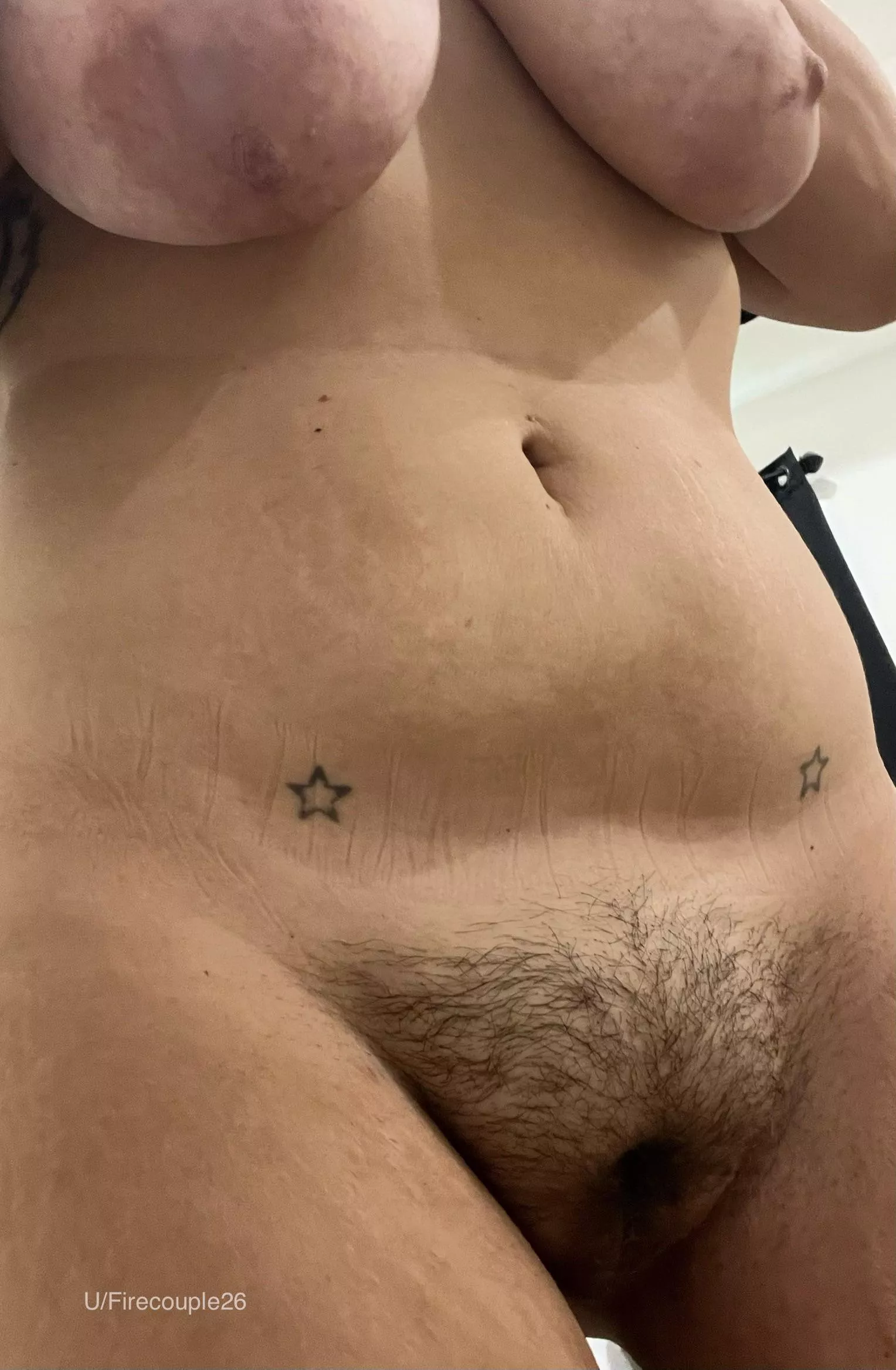 So you like hairy pussies? 😜 now, start licking mine 👅 posted by Firecouple26