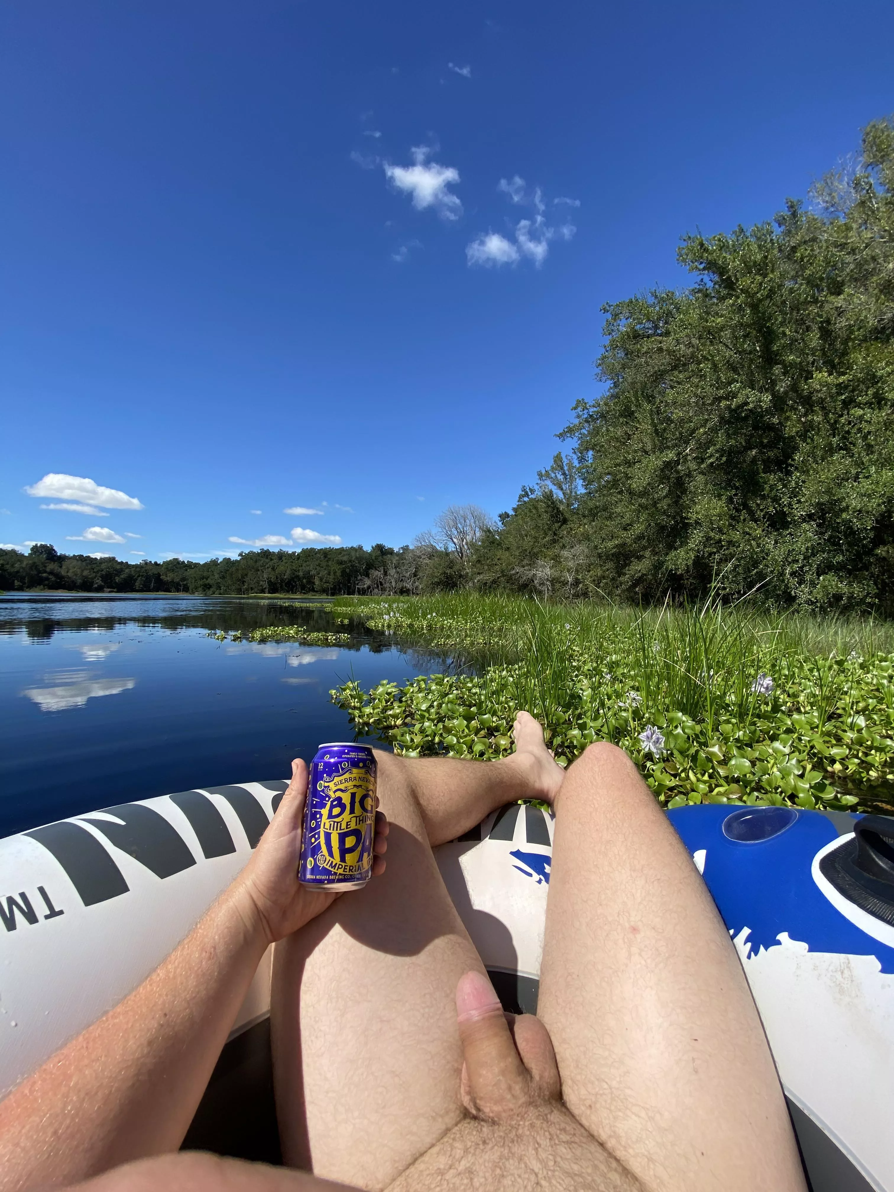 Soaking up the sun and the water enjoying the wildflowers and trees (m) posted by NakedShaman